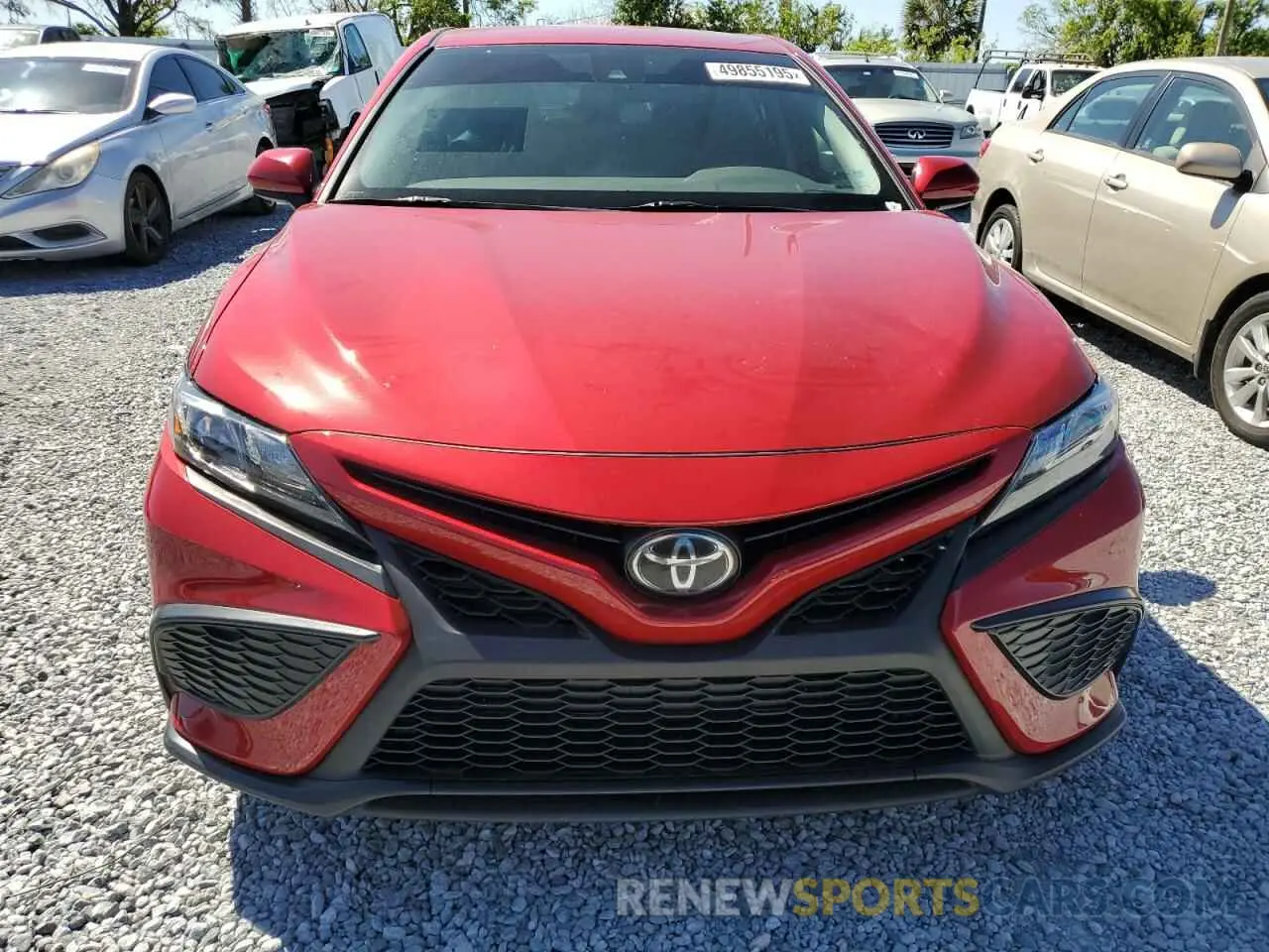 5 Photograph of a damaged car 4T1G11AK5MU458709 TOYOTA CAMRY 2021