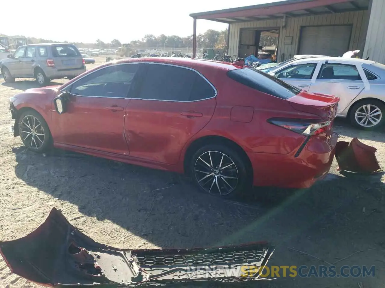 2 Photograph of a damaged car 4T1G11AK5MU464185 TOYOTA CAMRY 2021