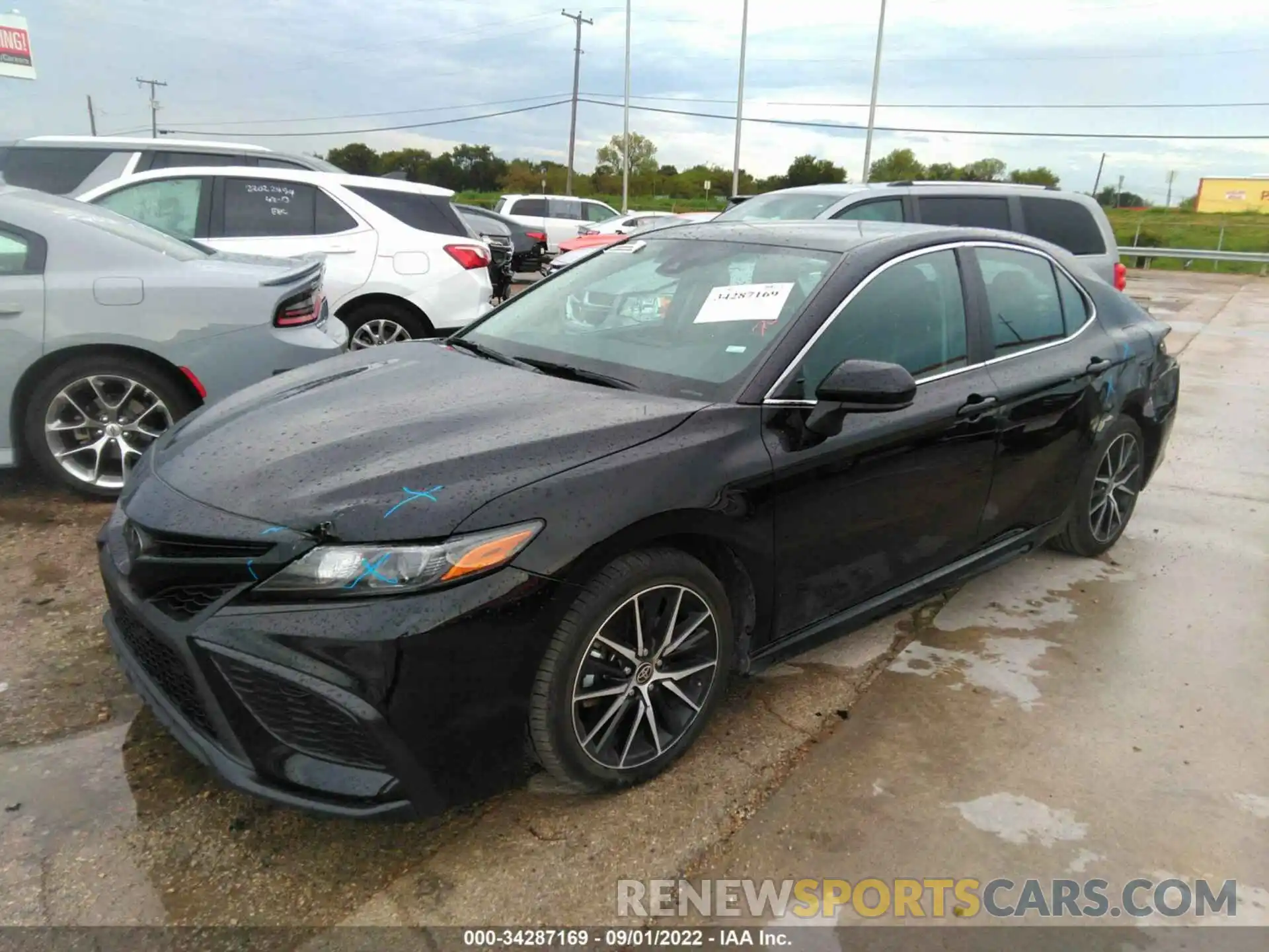 2 Photograph of a damaged car 4T1G11AK5MU467796 TOYOTA CAMRY 2021