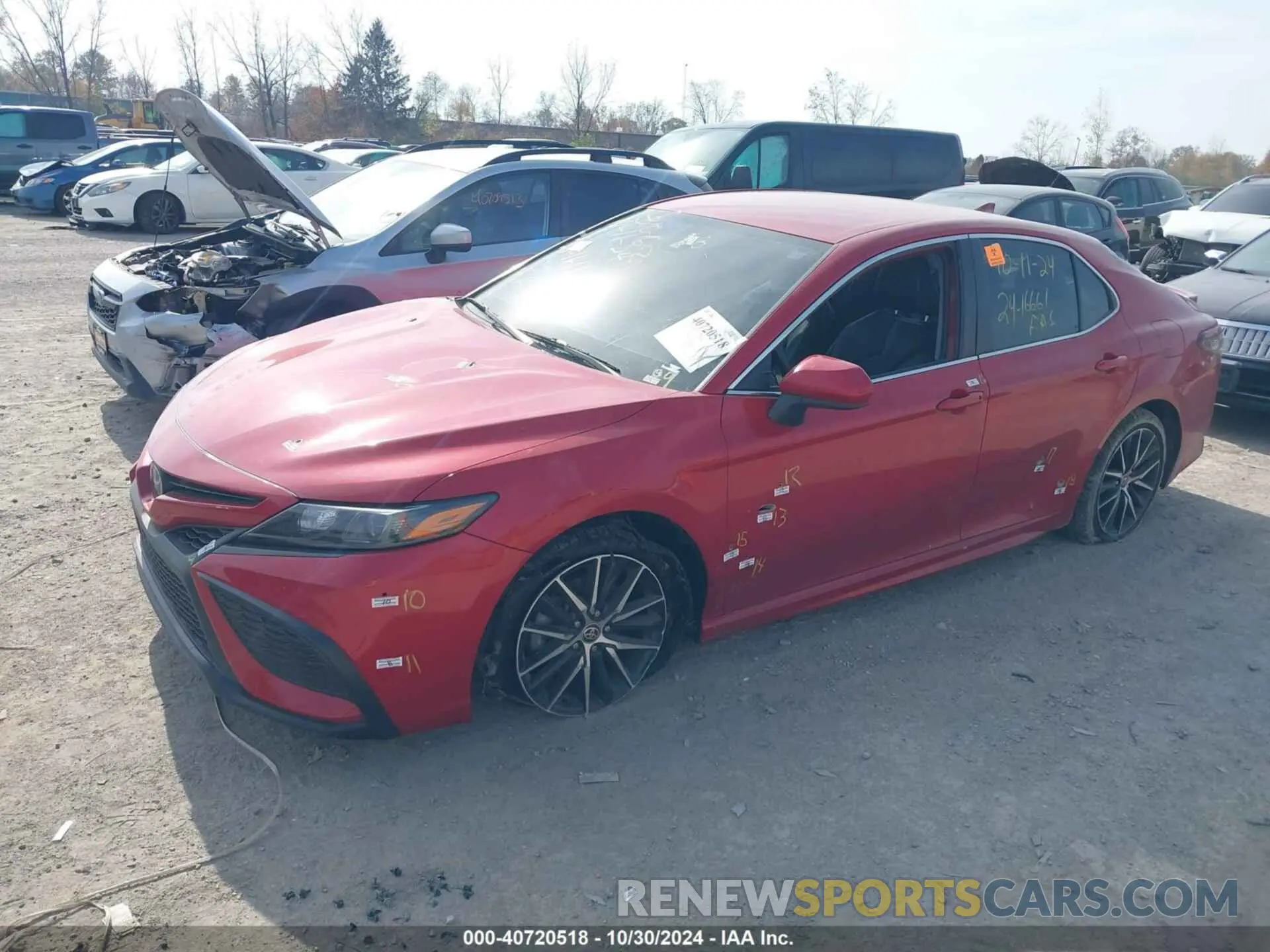 2 Photograph of a damaged car 4T1G11AK5MU478961 TOYOTA CAMRY 2021