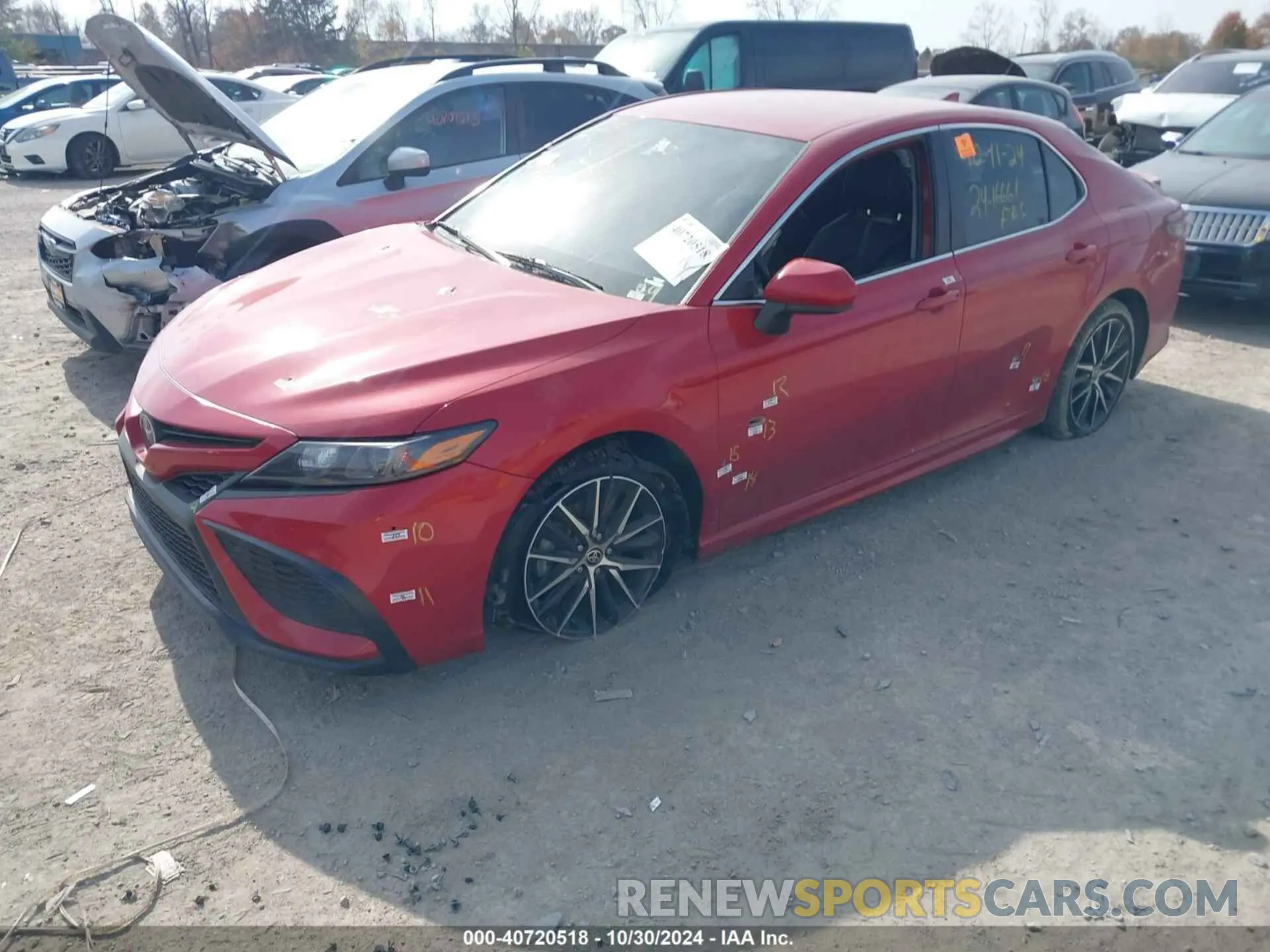 6 Photograph of a damaged car 4T1G11AK5MU478961 TOYOTA CAMRY 2021