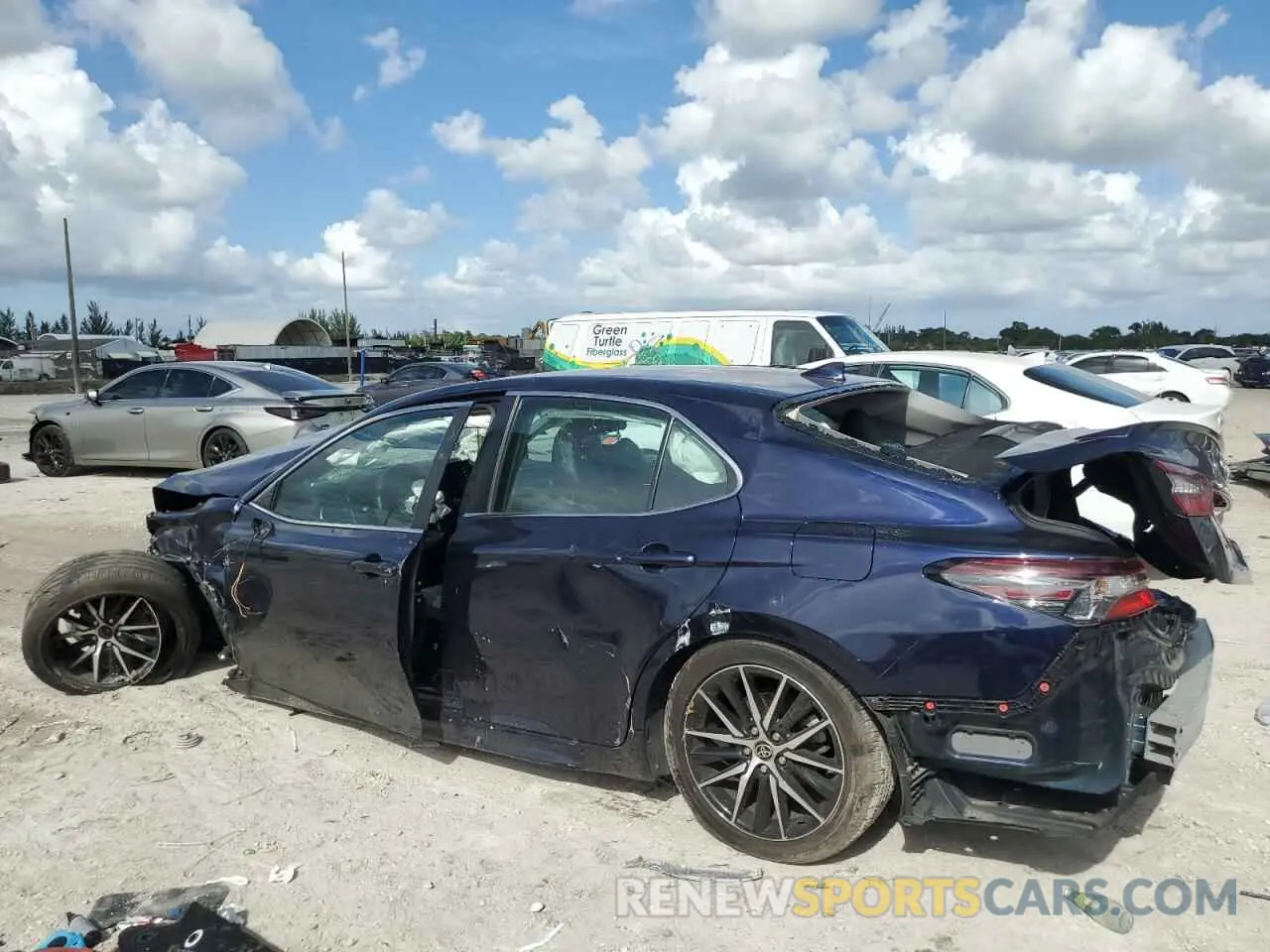 2 Photograph of a damaged car 4T1G11AK5MU481164 TOYOTA CAMRY 2021