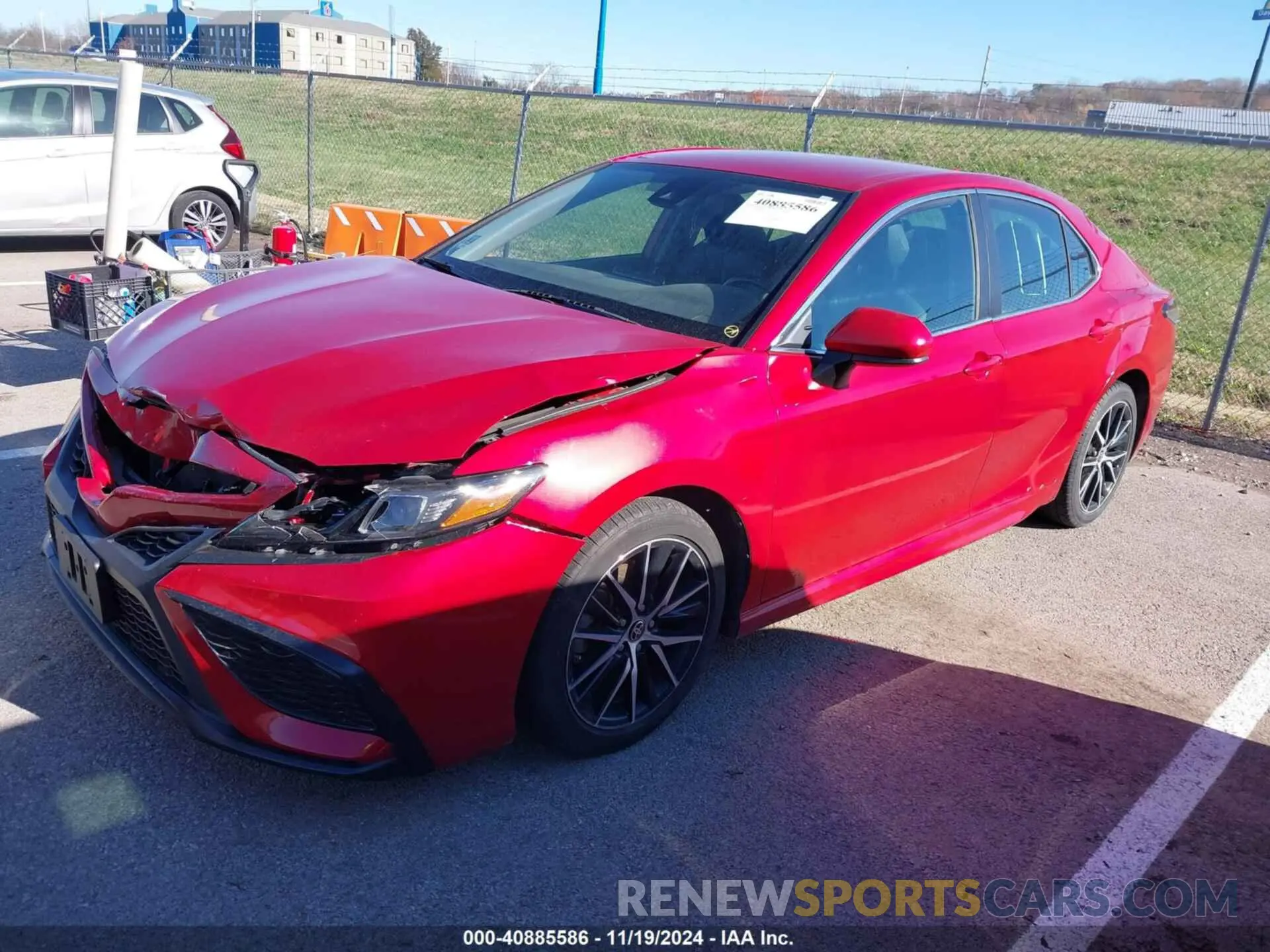 2 Photograph of a damaged car 4T1G11AK5MU481701 TOYOTA CAMRY 2021