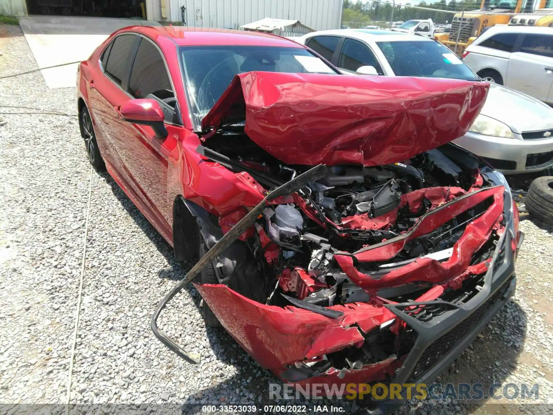 1 Photograph of a damaged car 4T1G11AK5MU487143 TOYOTA CAMRY 2021