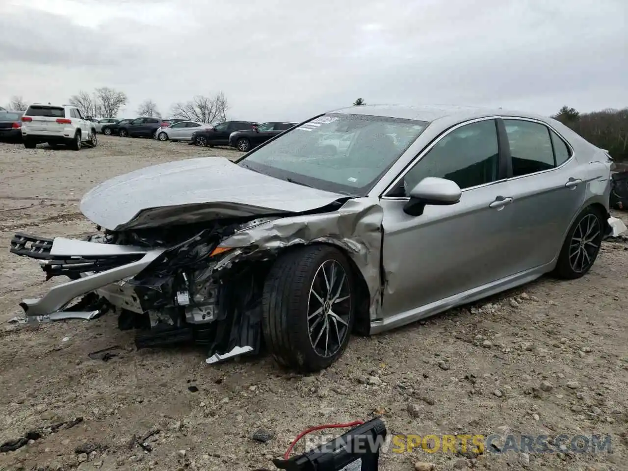 1 Photograph of a damaged car 4T1G11AK5MU512400 TOYOTA CAMRY 2021