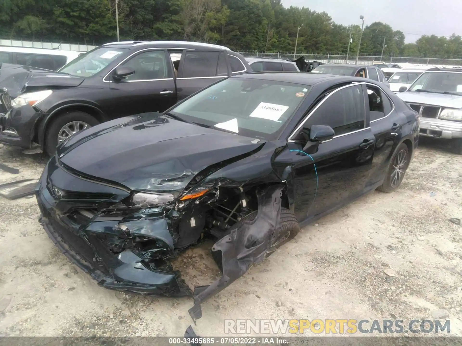 2 Photograph of a damaged car 4T1G11AK5MU512851 TOYOTA CAMRY 2021