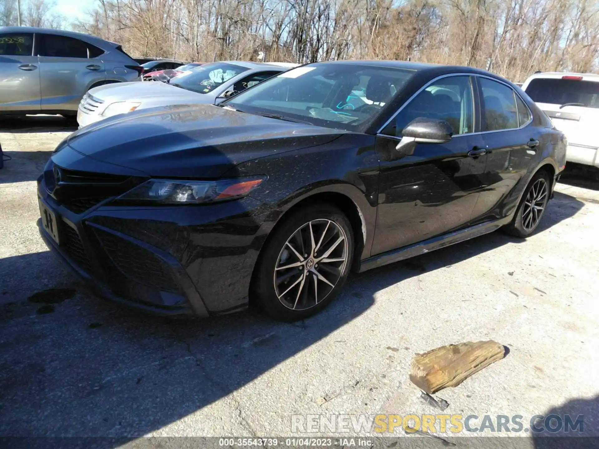 2 Photograph of a damaged car 4T1G11AK5MU518780 TOYOTA CAMRY 2021