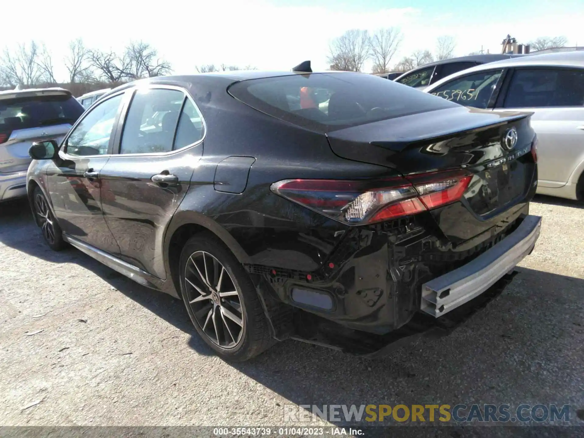 3 Photograph of a damaged car 4T1G11AK5MU518780 TOYOTA CAMRY 2021