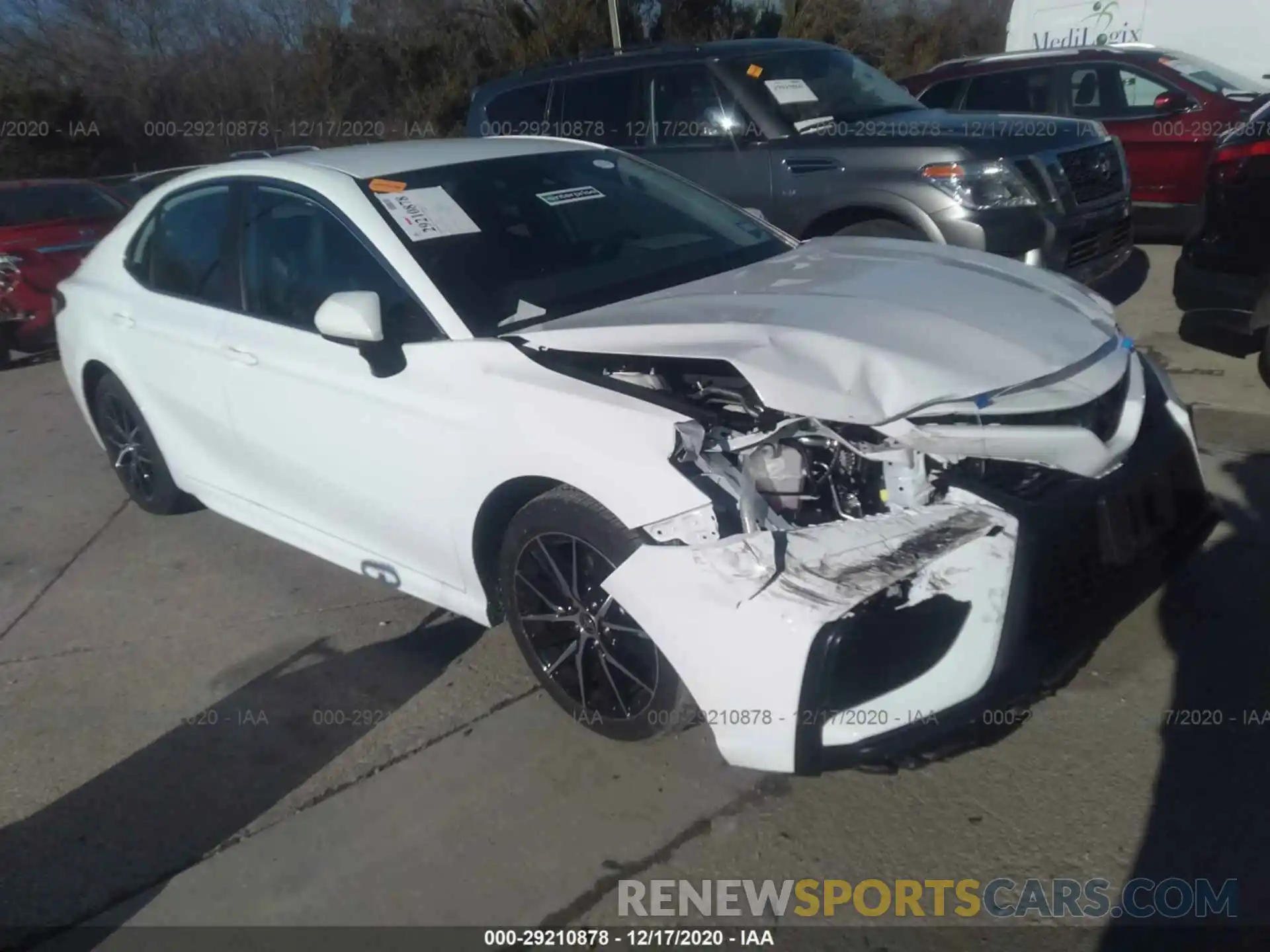 1 Photograph of a damaged car 4T1G11AK5MU522084 TOYOTA CAMRY 2021