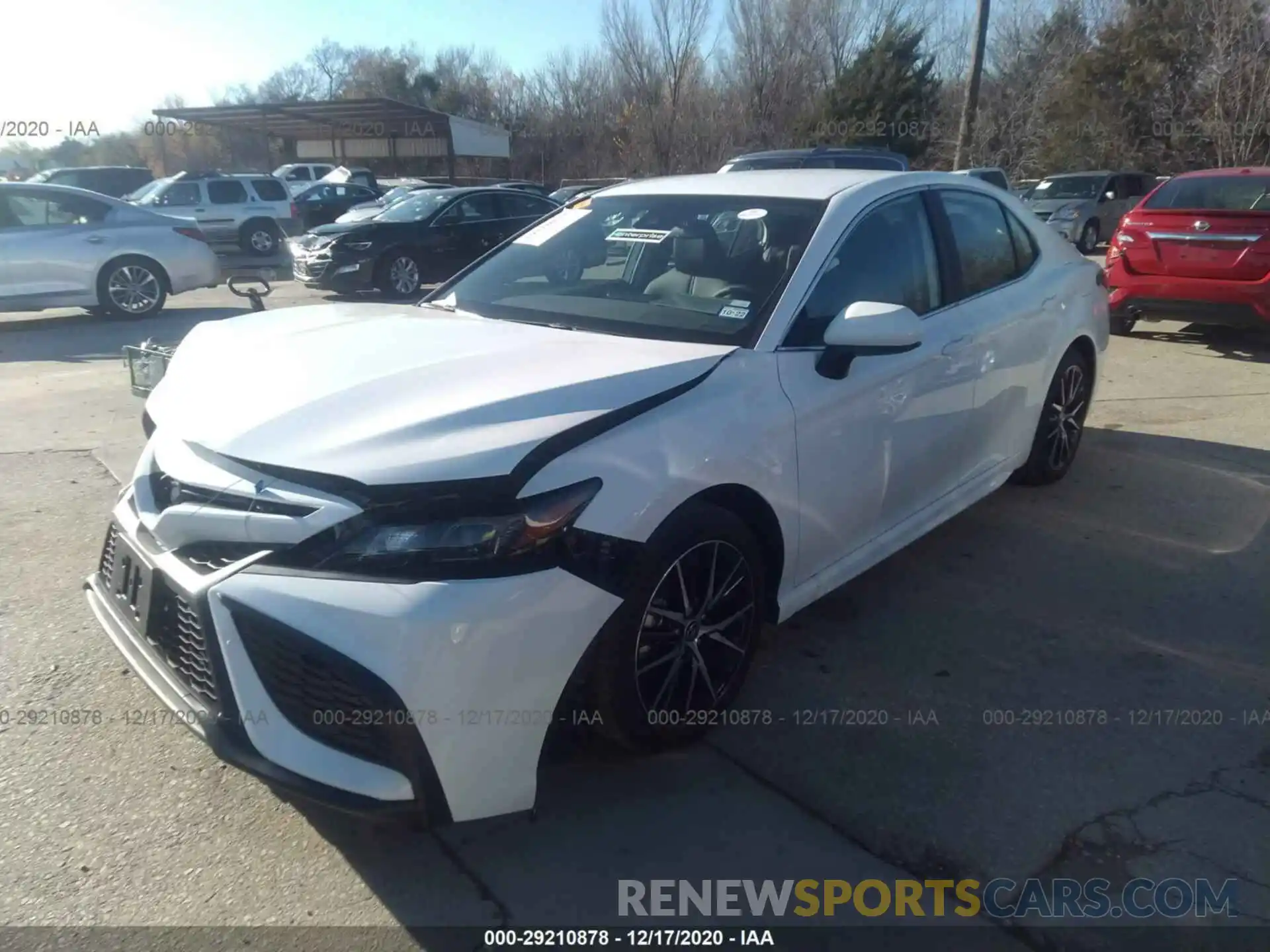 2 Photograph of a damaged car 4T1G11AK5MU522084 TOYOTA CAMRY 2021