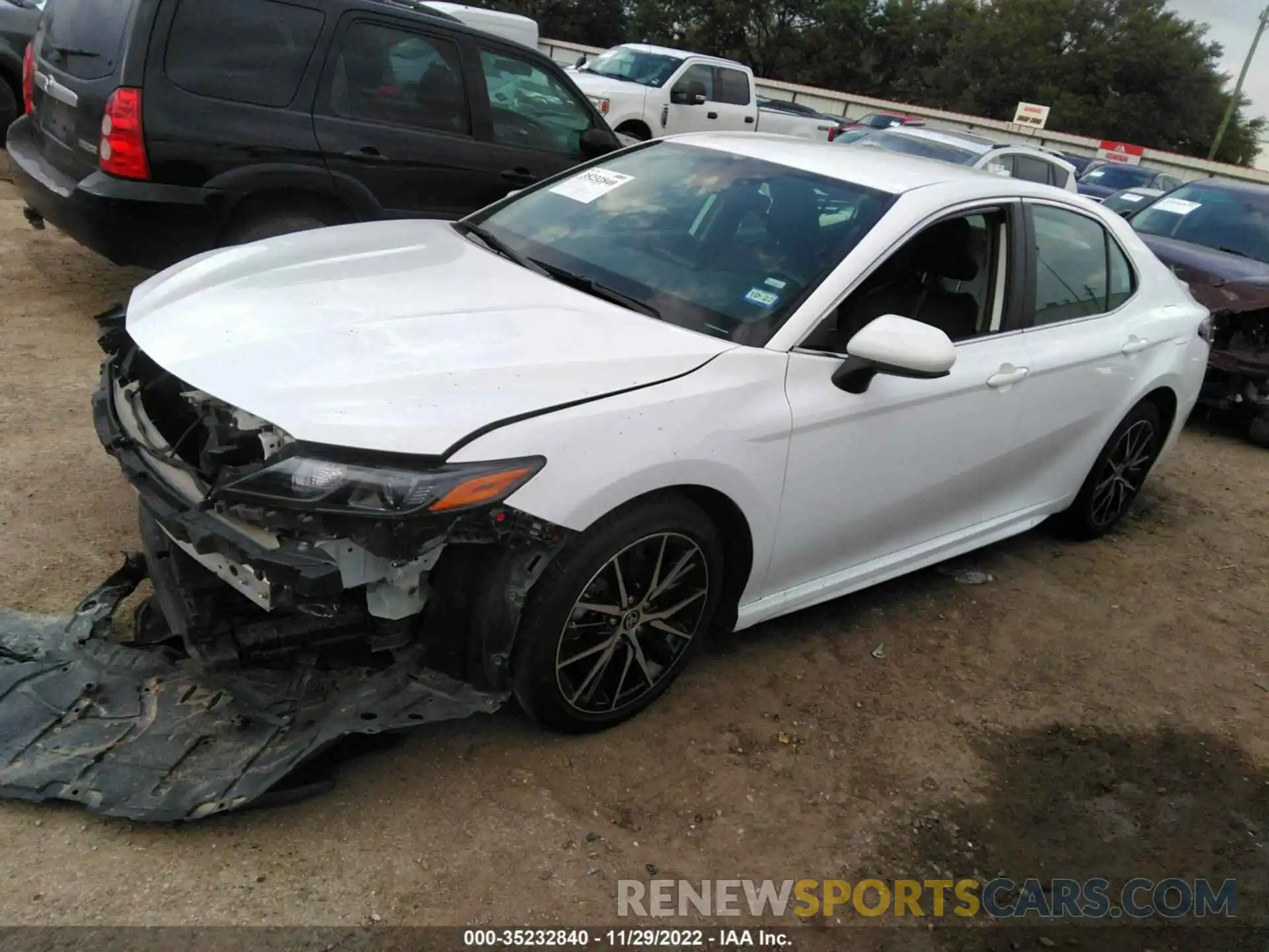 2 Photograph of a damaged car 4T1G11AK5MU522652 TOYOTA CAMRY 2021