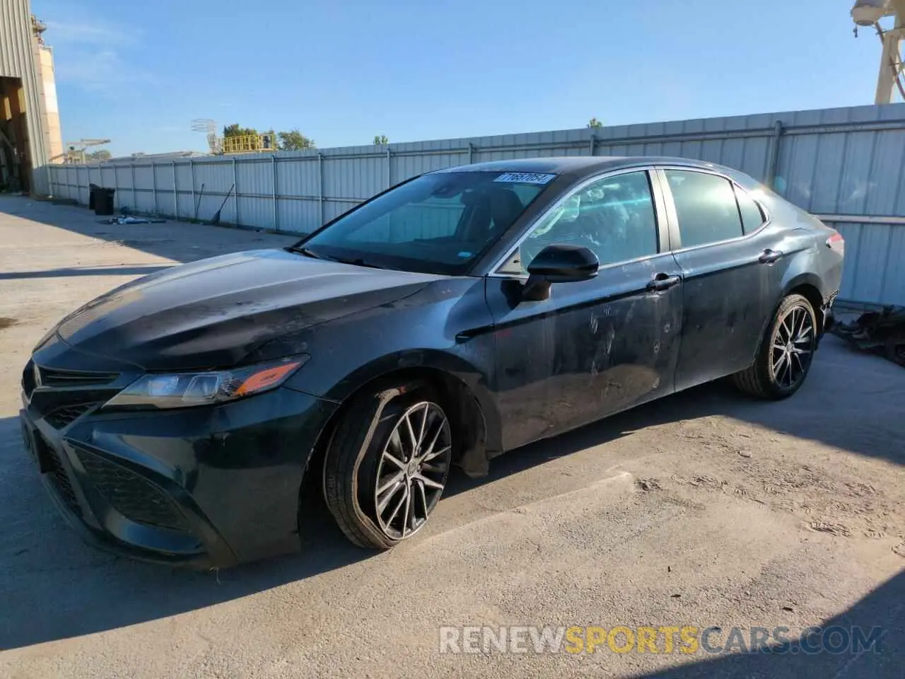 1 Photograph of a damaged car 4T1G11AK5MU534719 TOYOTA CAMRY 2021