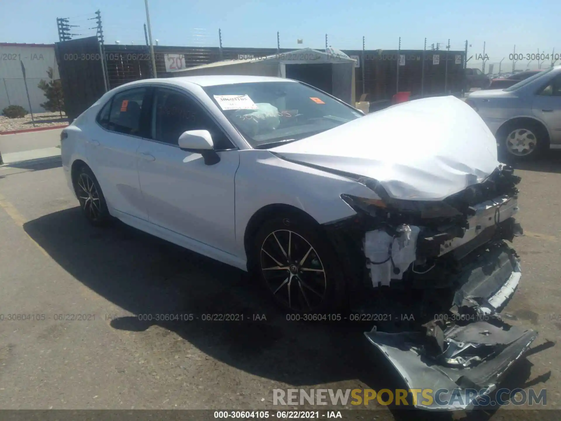 1 Photograph of a damaged car 4T1G11AK5MU539452 TOYOTA CAMRY 2021