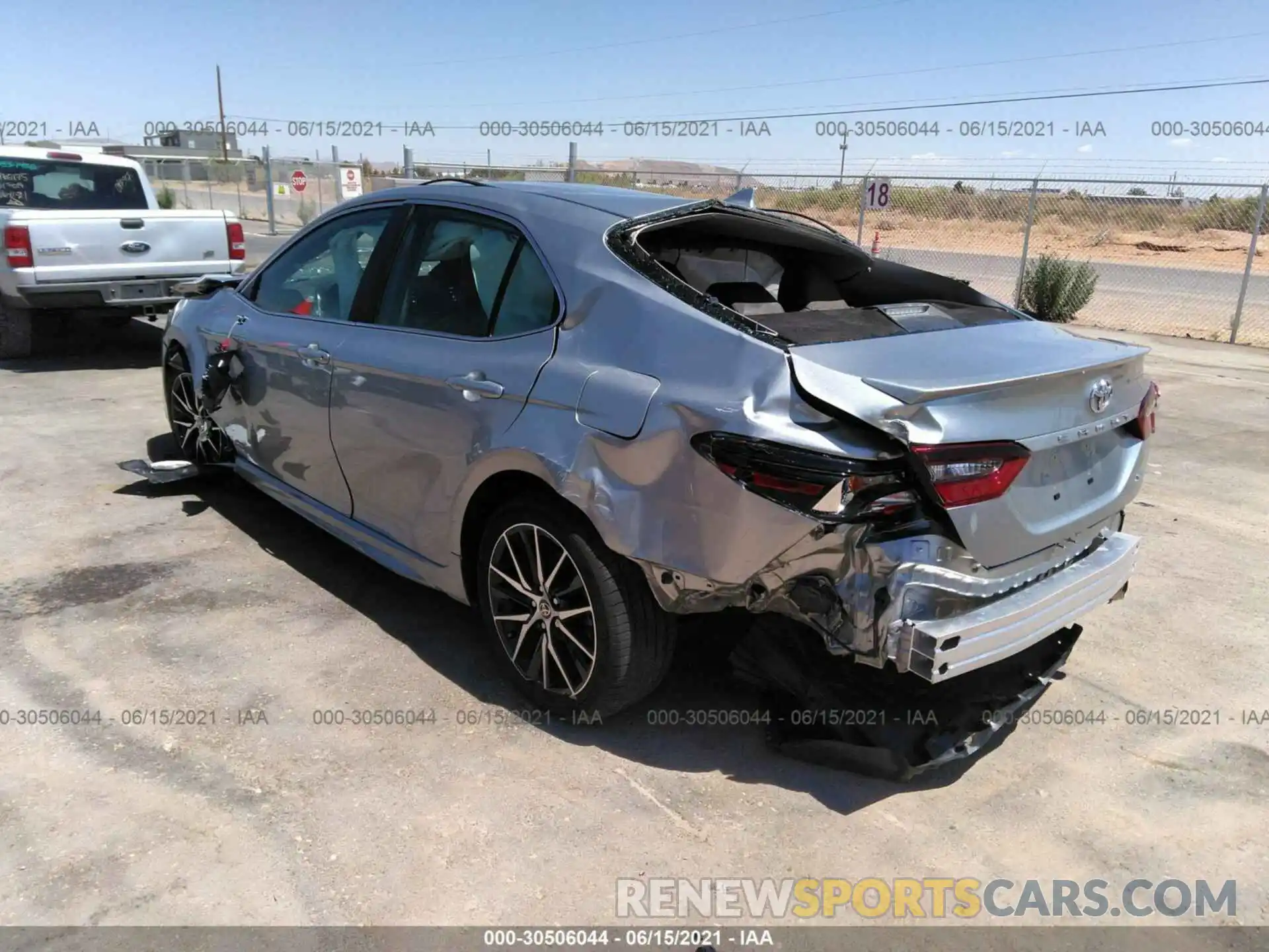 3 Photograph of a damaged car 4T1G11AK5MU547471 TOYOTA CAMRY 2021