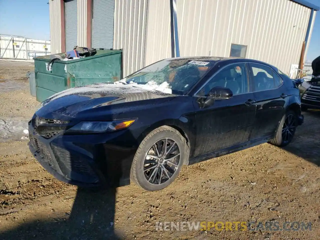 1 Photograph of a damaged car 4T1G11AK5MU550158 TOYOTA CAMRY 2021