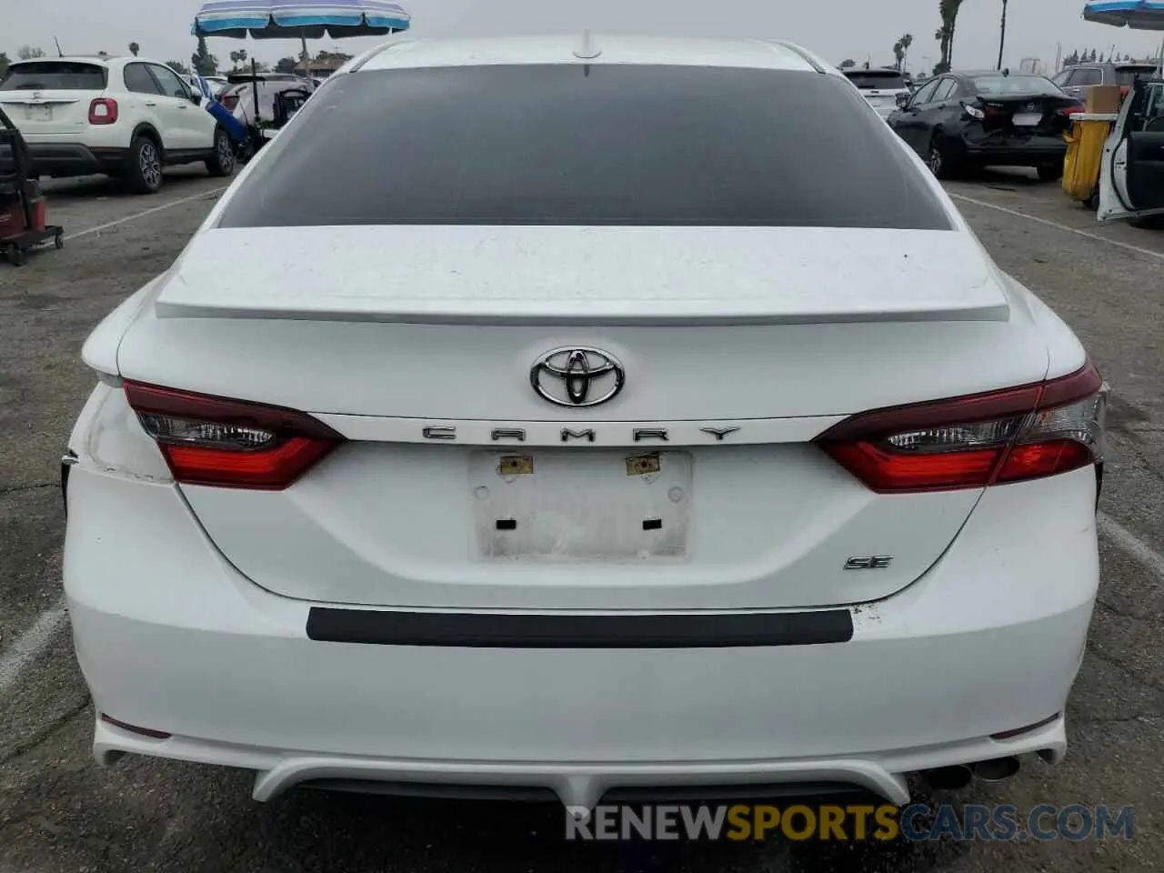 6 Photograph of a damaged car 4T1G11AK5MU553299 TOYOTA CAMRY 2021