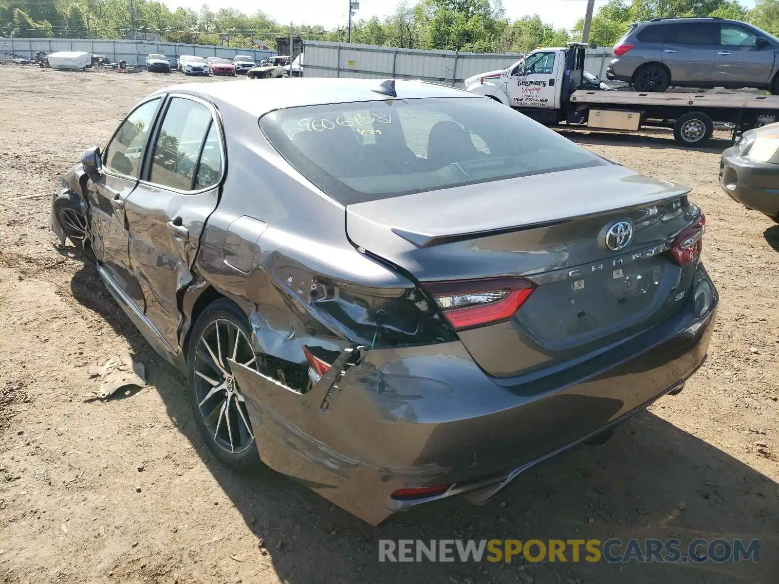 3 Photograph of a damaged car 4T1G11AK5MU558647 TOYOTA CAMRY 2021