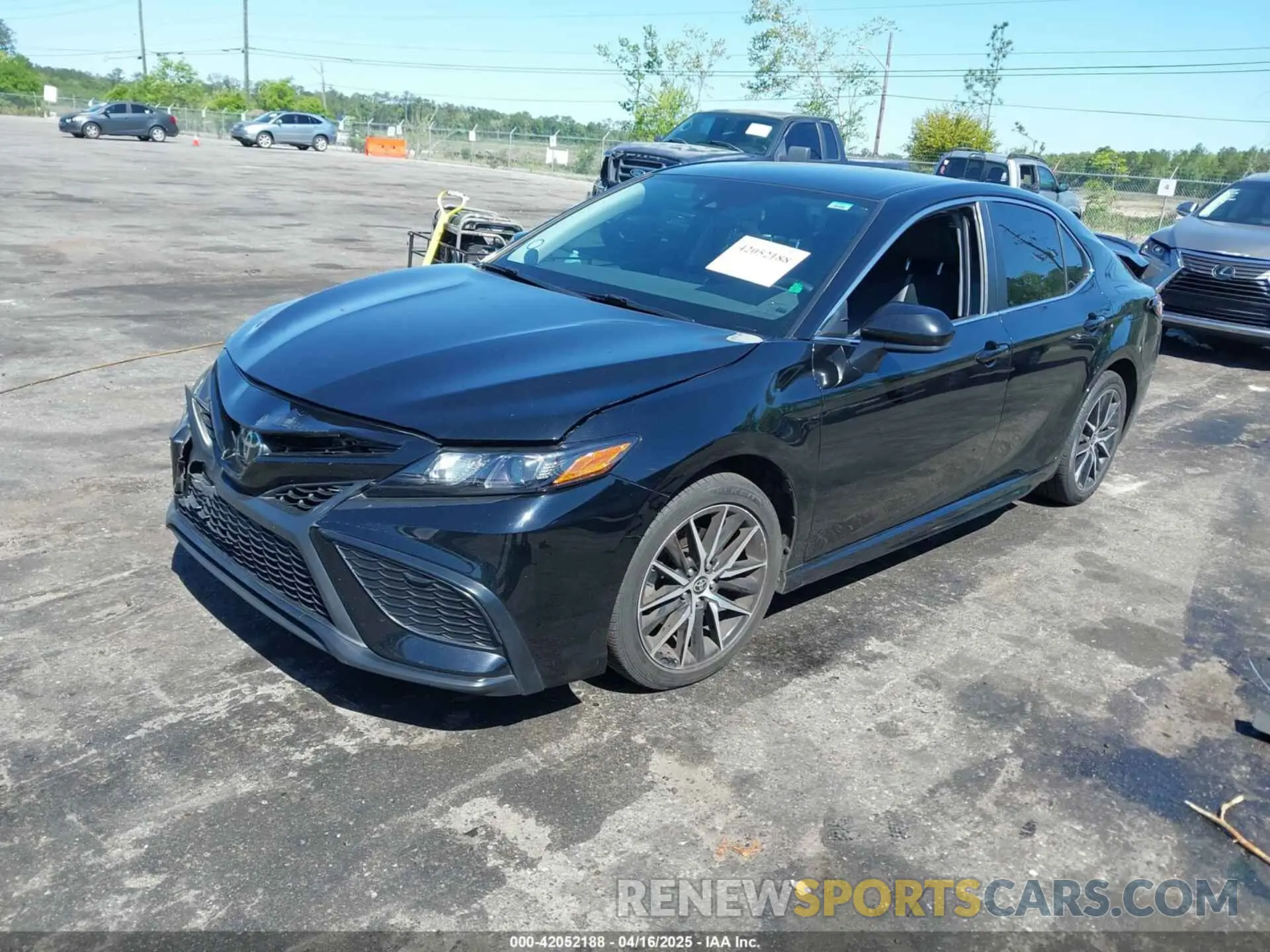 2 Photograph of a damaged car 4T1G11AK5MU561225 TOYOTA CAMRY 2021
