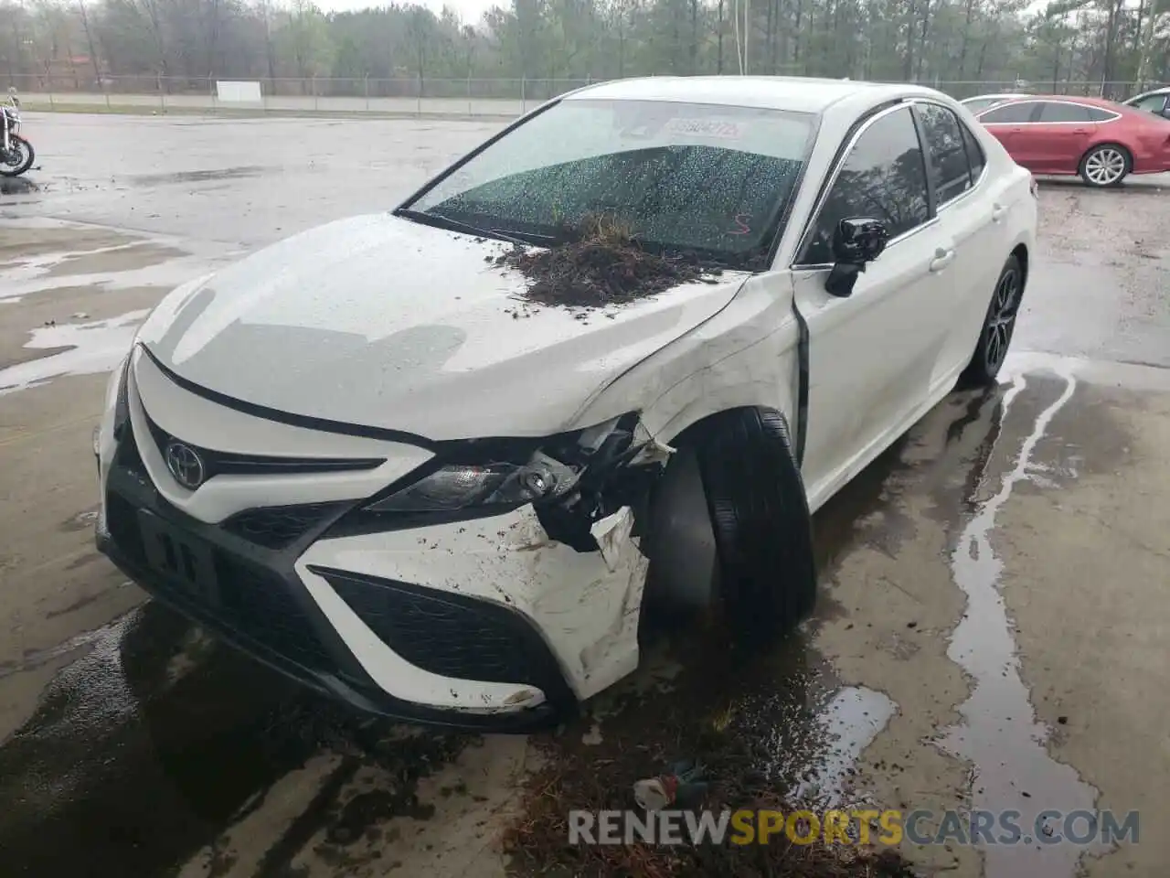 2 Photograph of a damaged car 4T1G11AK5MU567106 TOYOTA CAMRY 2021