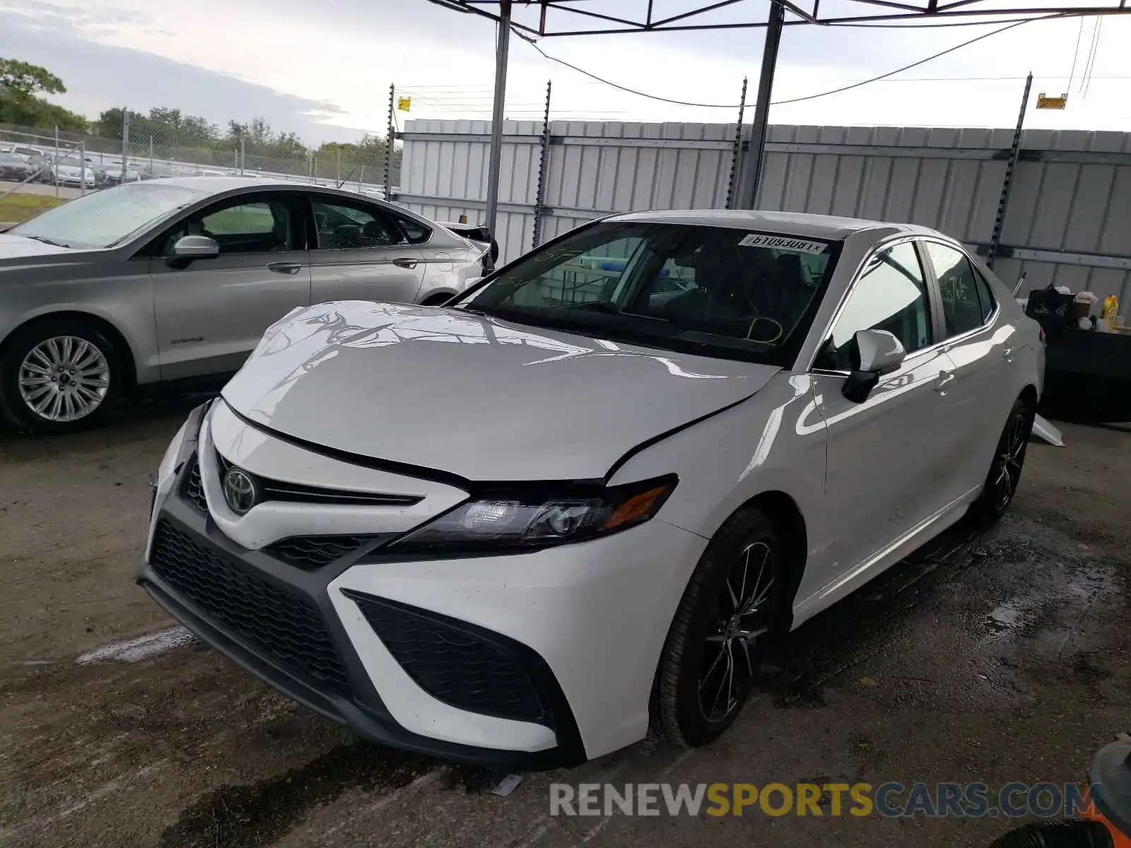 2 Photograph of a damaged car 4T1G11AK5MU571088 TOYOTA CAMRY 2021