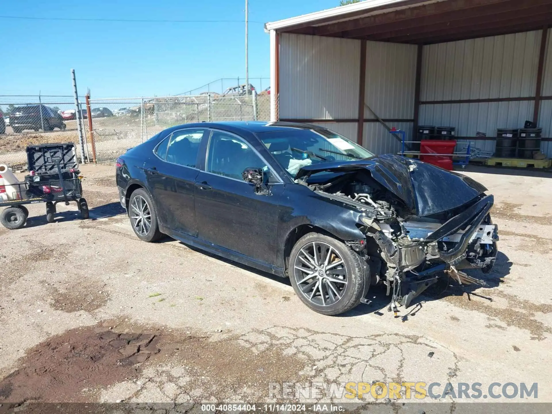 1 Photograph of a damaged car 4T1G11AK5MU583063 TOYOTA CAMRY 2021