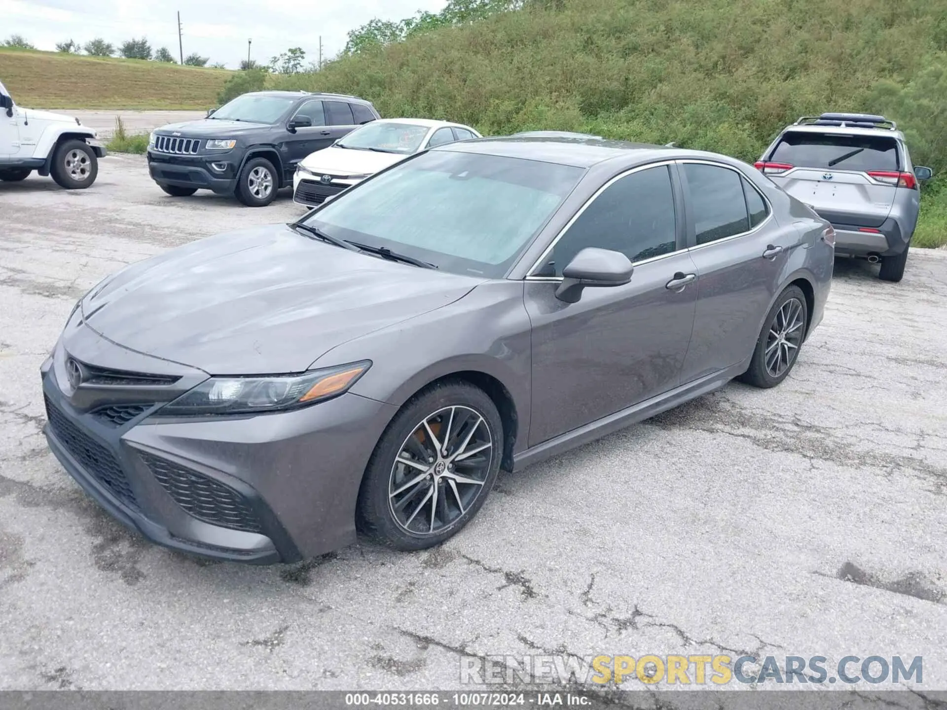 2 Photograph of a damaged car 4T1G11AK5MU583385 TOYOTA CAMRY 2021