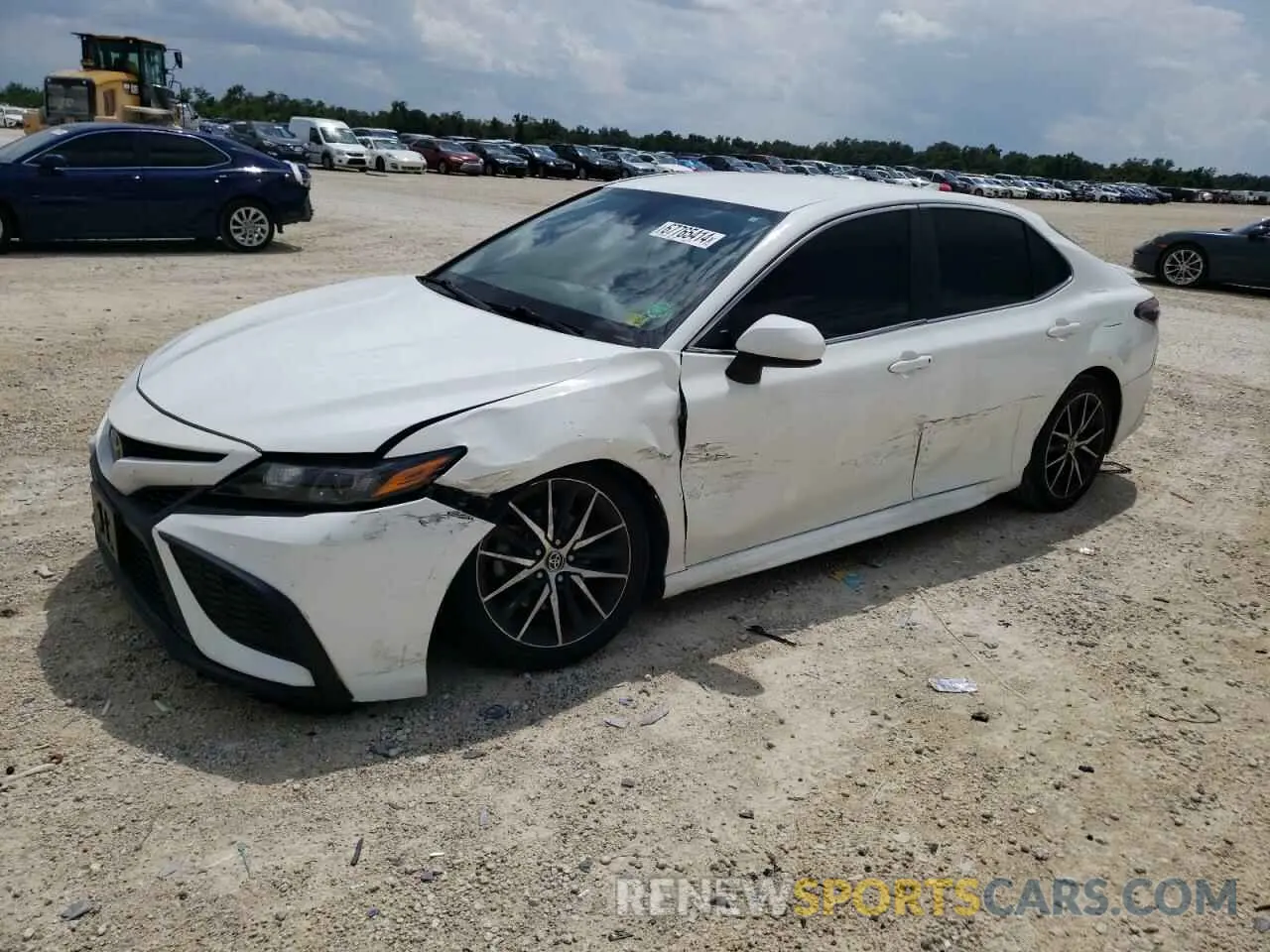 1 Photograph of a damaged car 4T1G11AK5MU584892 TOYOTA CAMRY 2021