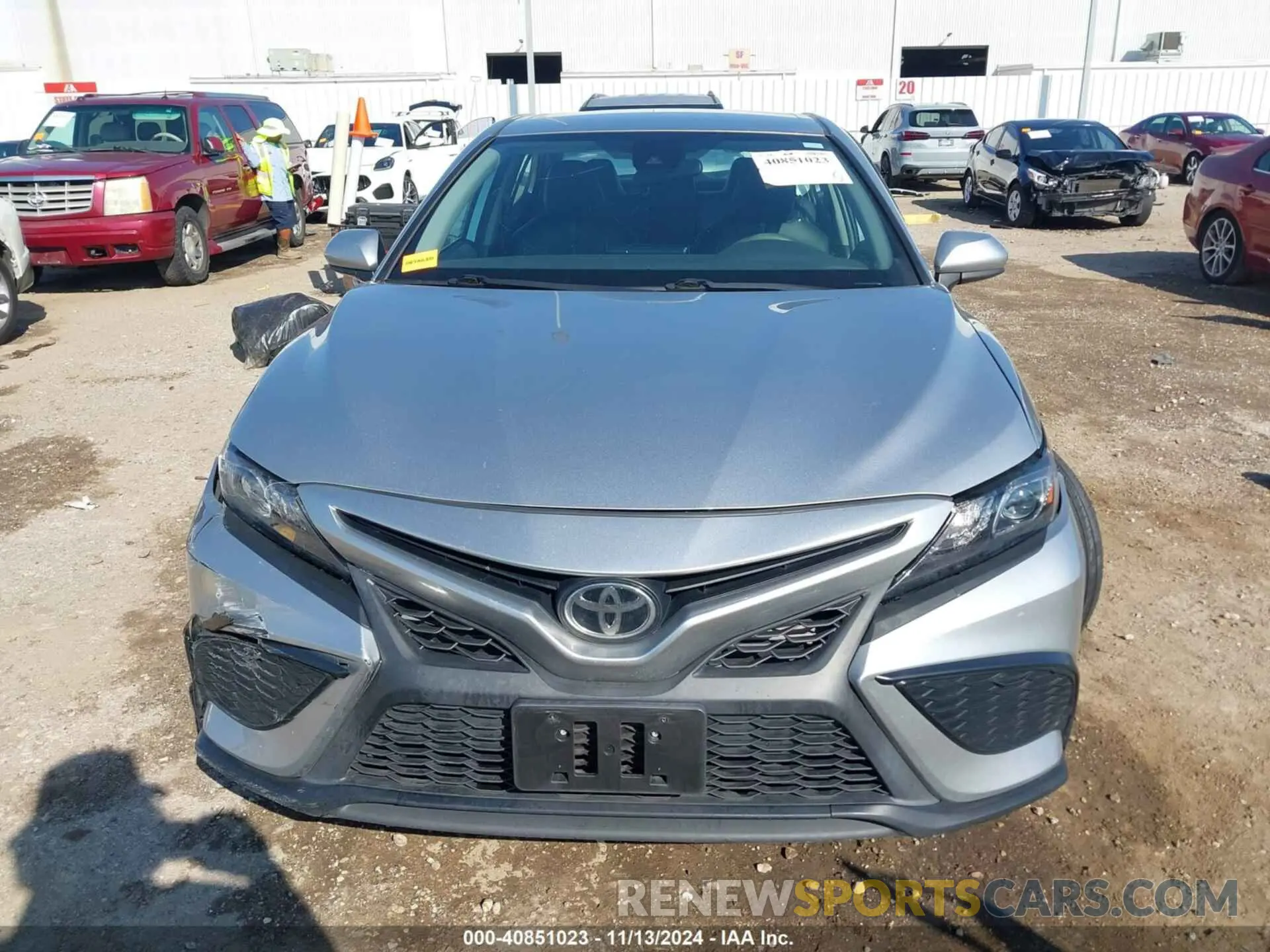 12 Photograph of a damaged car 4T1G11AK5MU586044 TOYOTA CAMRY 2021