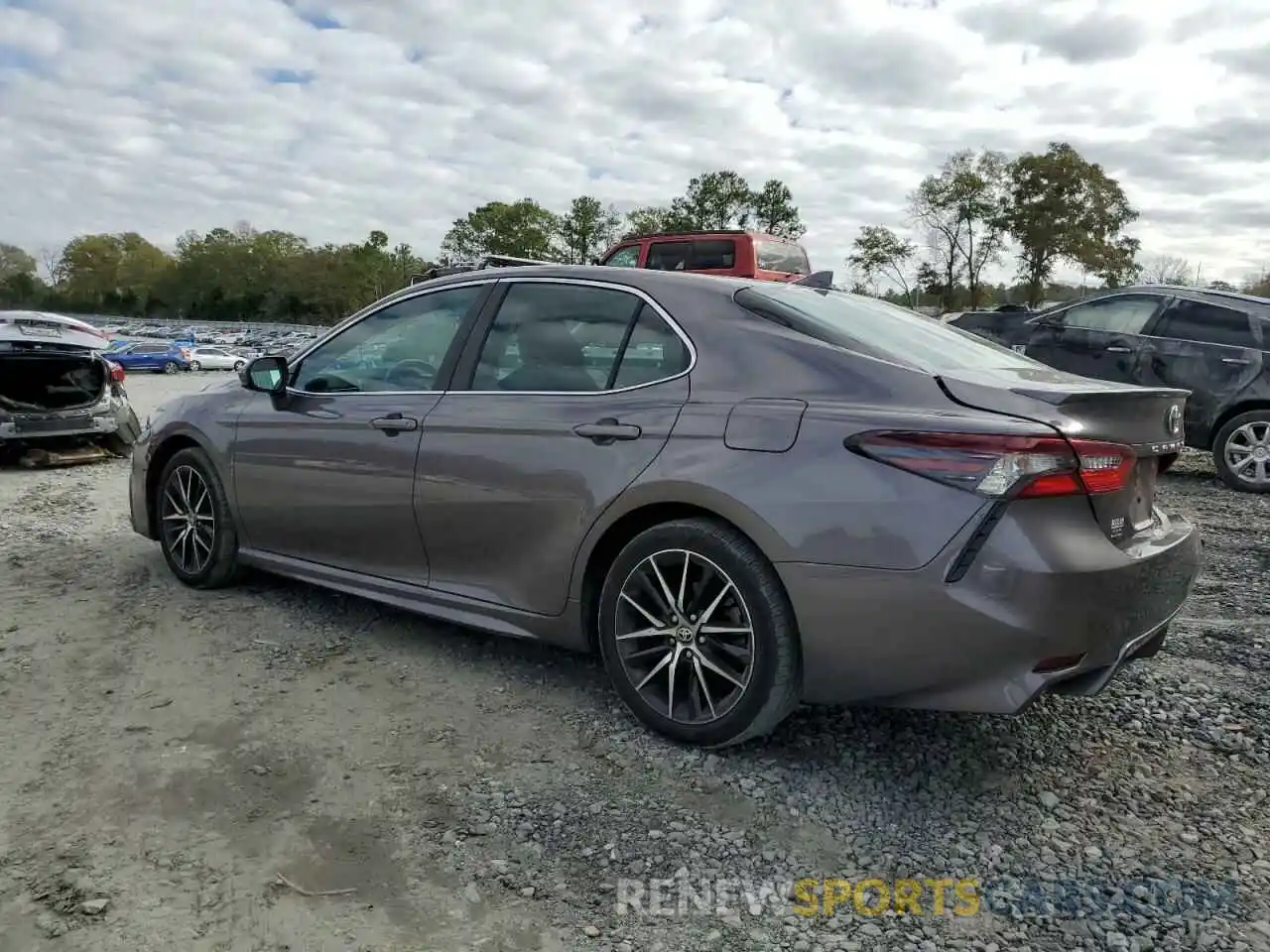 2 Photograph of a damaged car 4T1G11AK5MU608477 TOYOTA CAMRY 2021