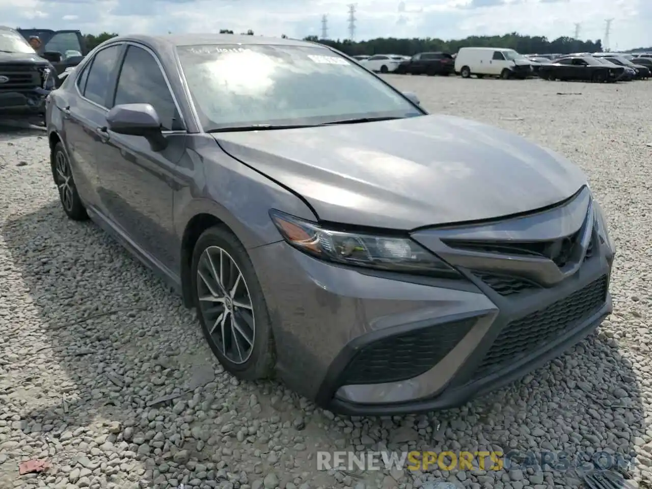 1 Photograph of a damaged car 4T1G11AK5MU610827 TOYOTA CAMRY 2021