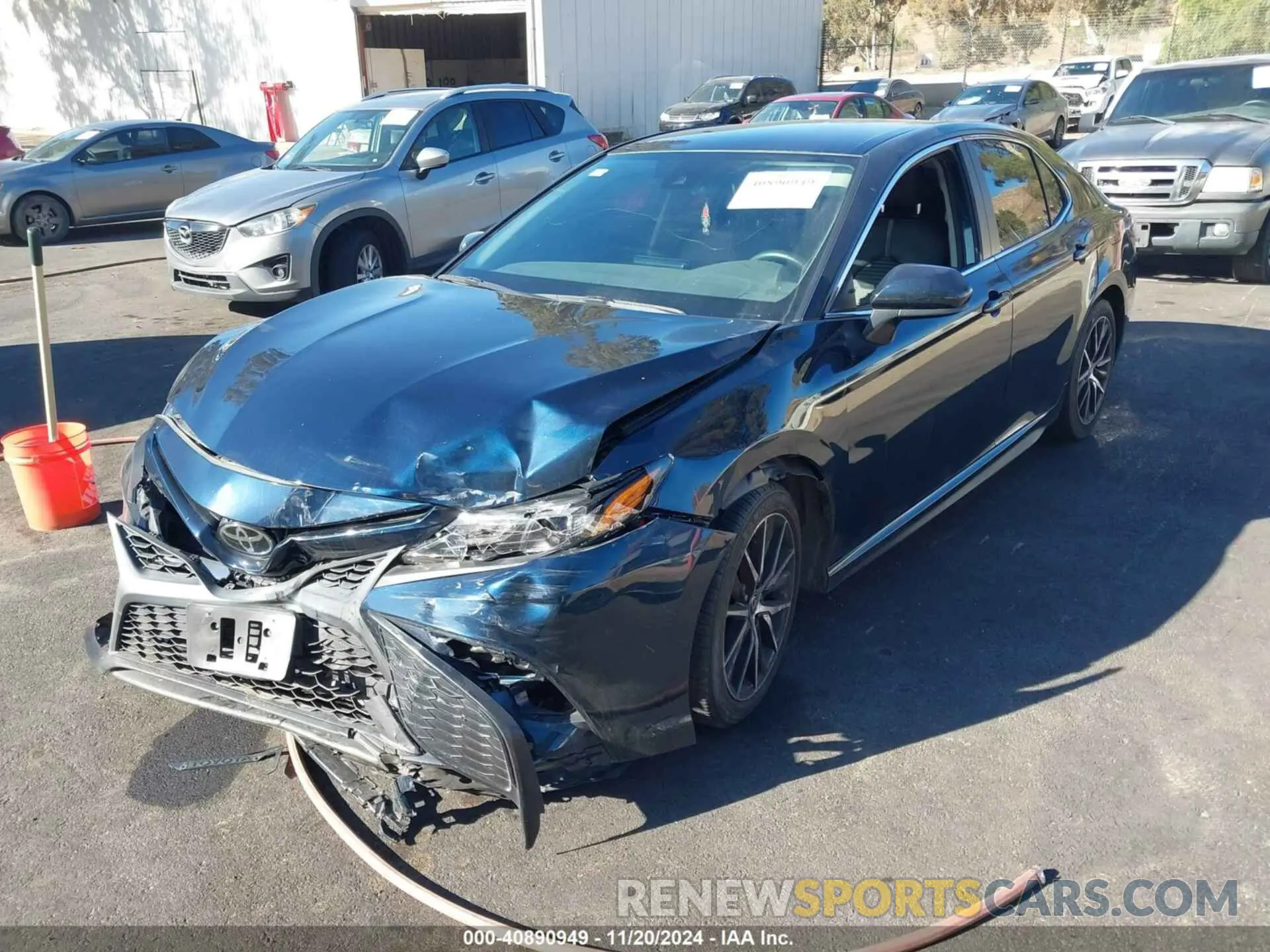 2 Photograph of a damaged car 4T1G11AK5MU611833 TOYOTA CAMRY 2021