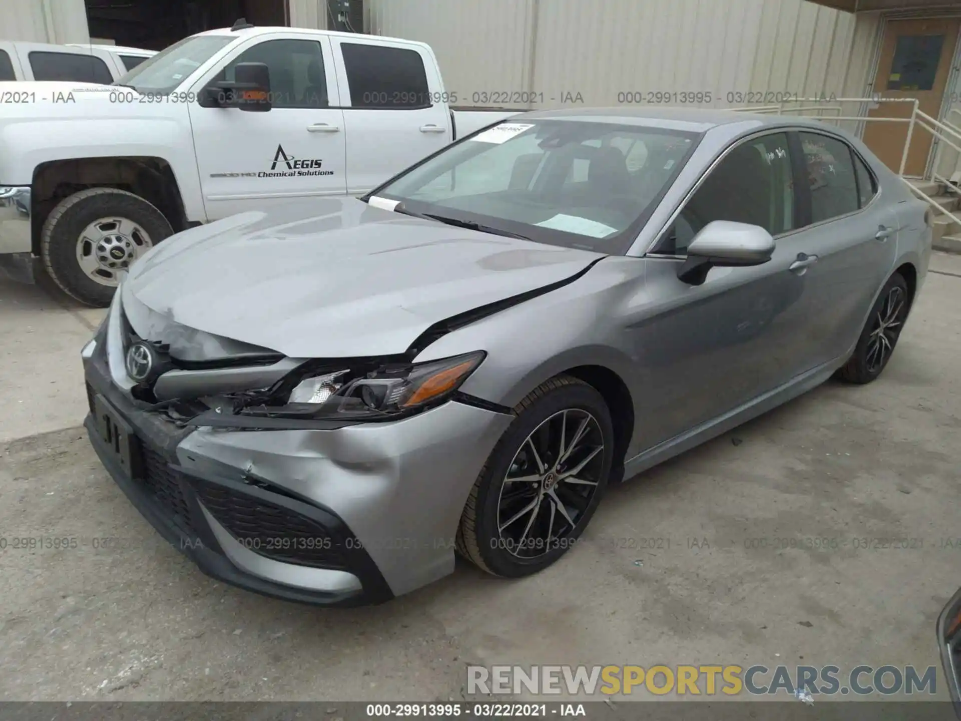 2 Photograph of a damaged car 4T1G11AK6MU403119 TOYOTA CAMRY 2021