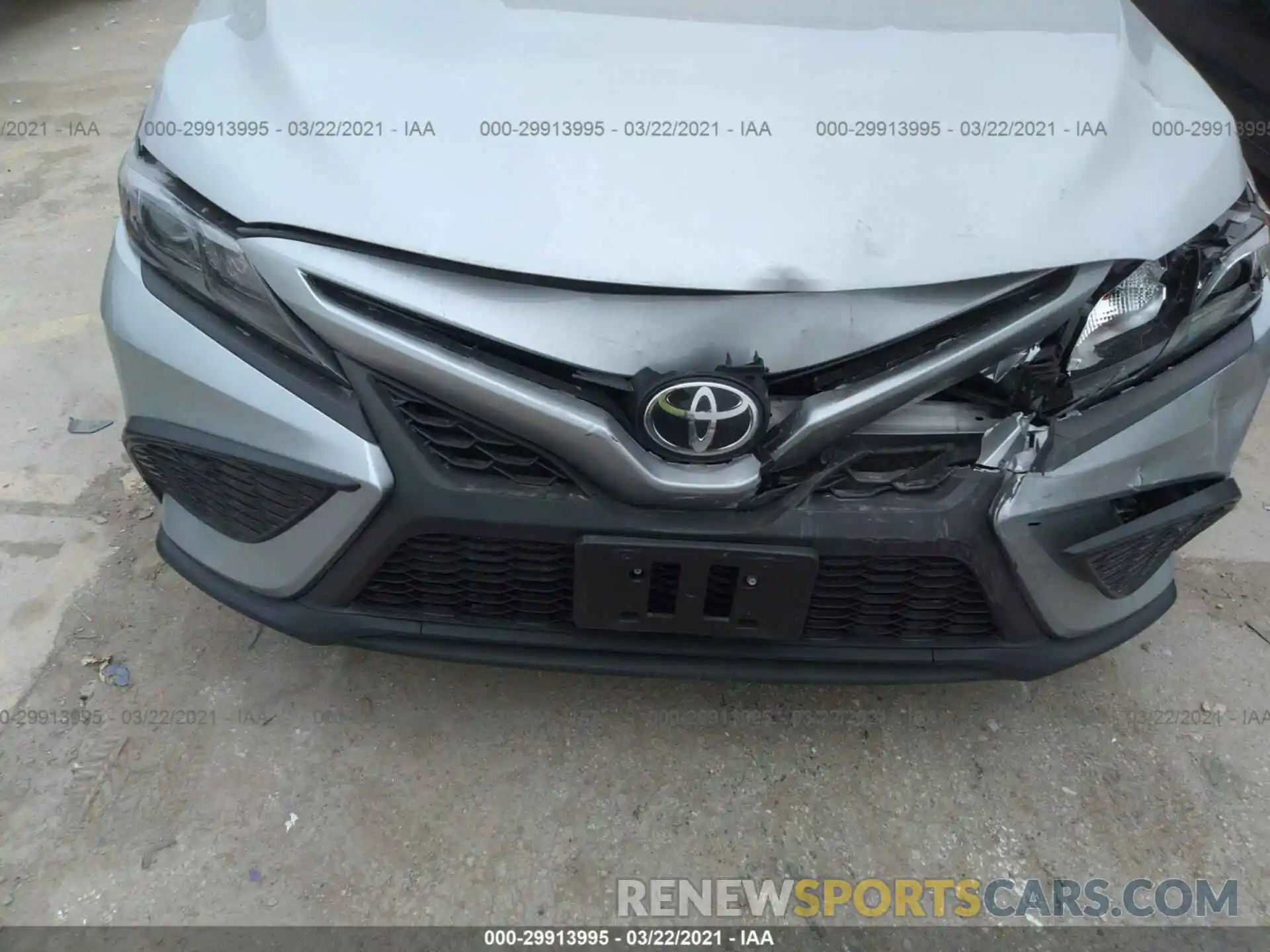 6 Photograph of a damaged car 4T1G11AK6MU403119 TOYOTA CAMRY 2021