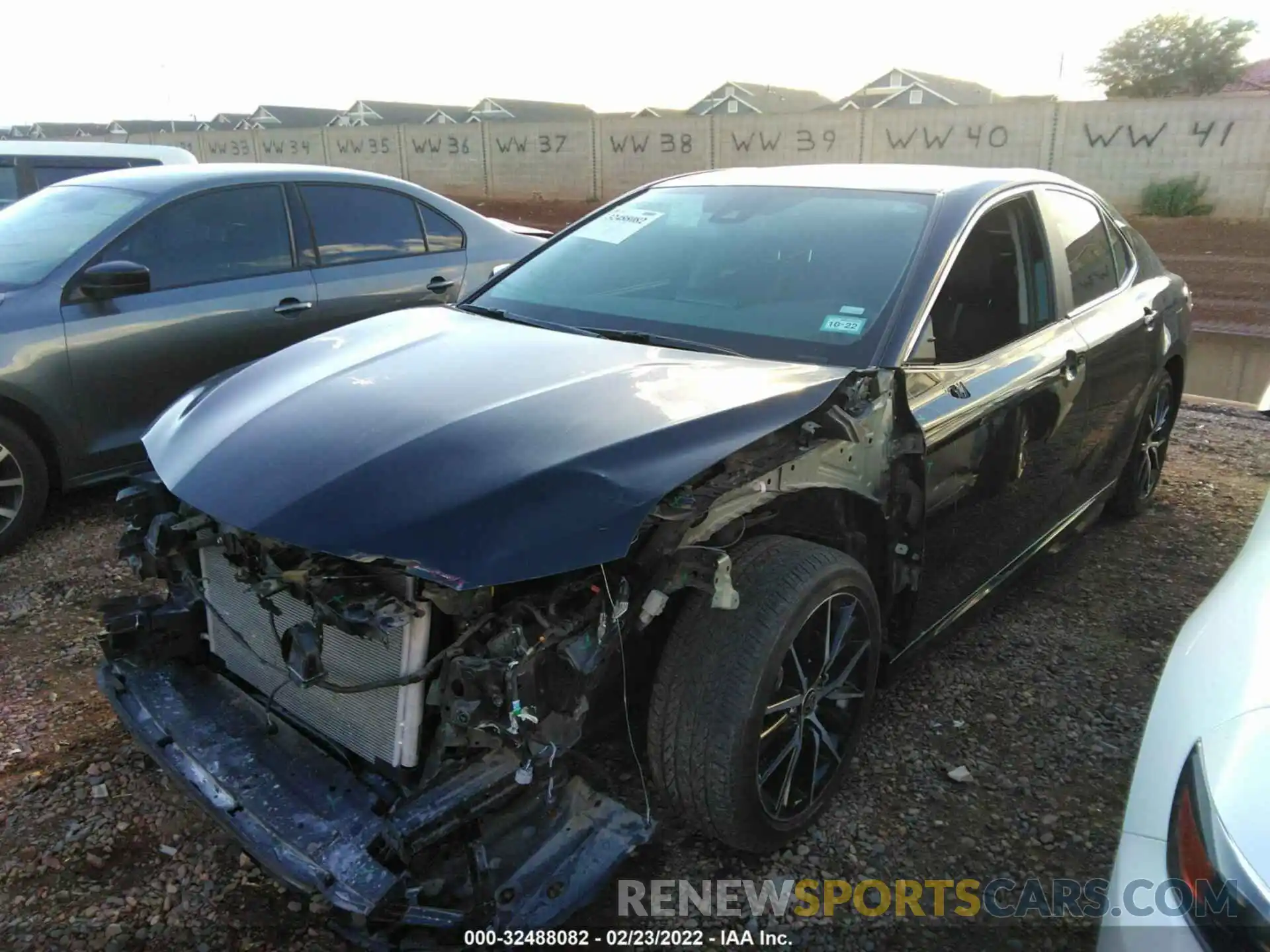 2 Photograph of a damaged car 4T1G11AK6MU409146 TOYOTA CAMRY 2021