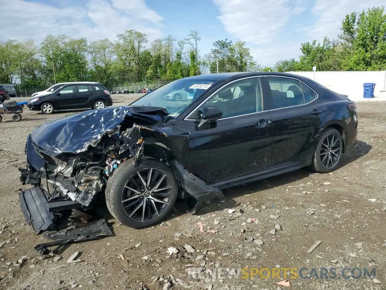 1 Photograph of a damaged car 4T1G11AK6MU409552 TOYOTA CAMRY 2021