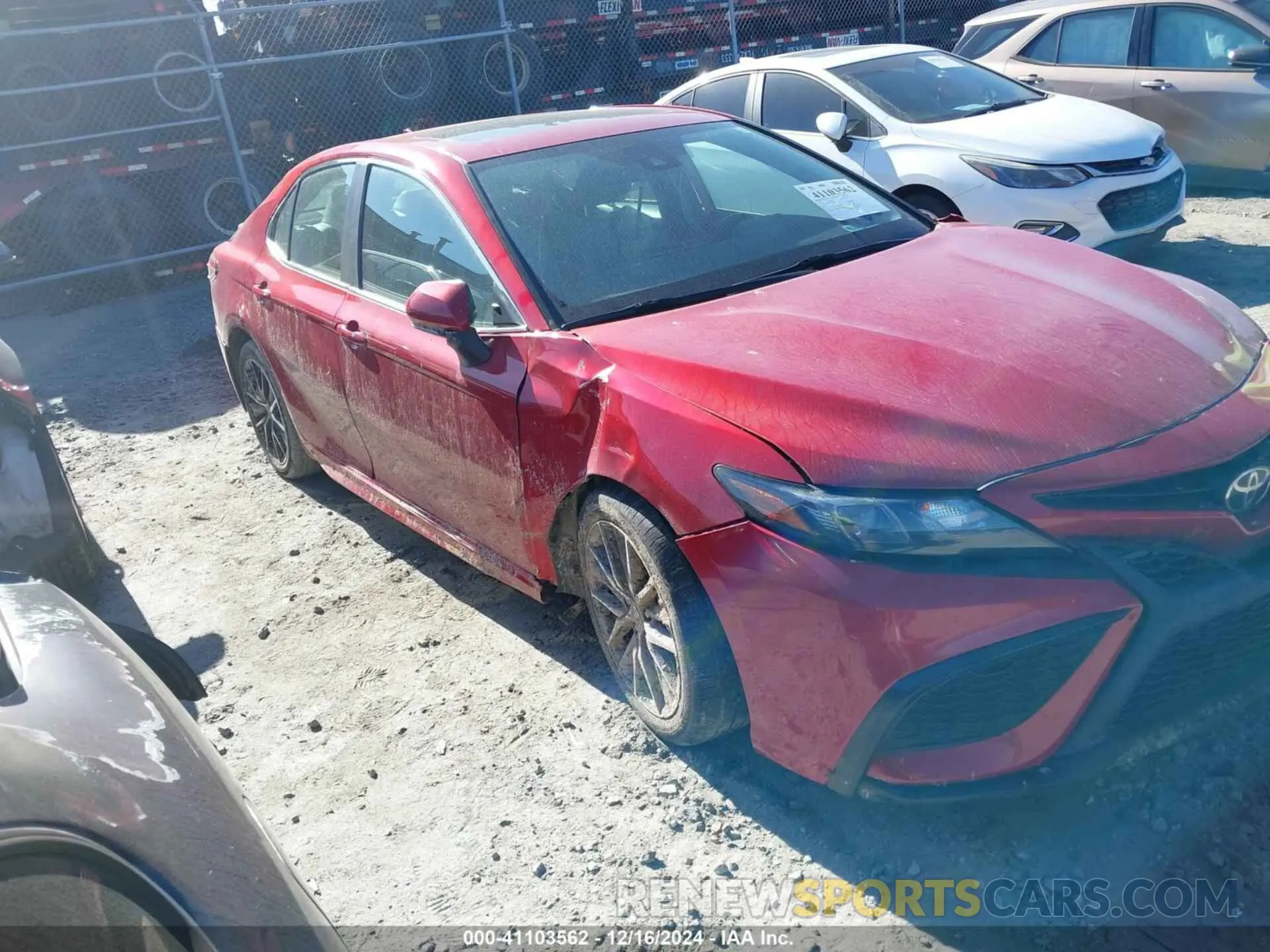 13 Photograph of a damaged car 4T1G11AK6MU409874 TOYOTA CAMRY 2021