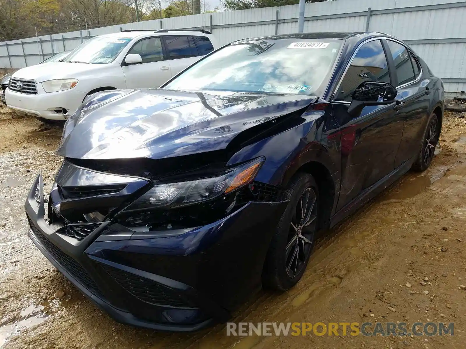 2 Photograph of a damaged car 4T1G11AK6MU410068 TOYOTA CAMRY 2021