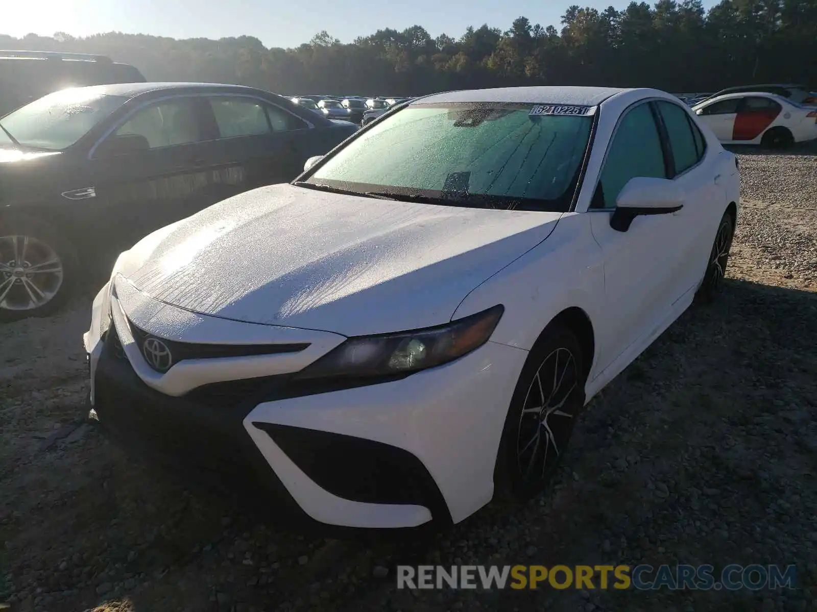 2 Photograph of a damaged car 4T1G11AK6MU413682 TOYOTA CAMRY 2021