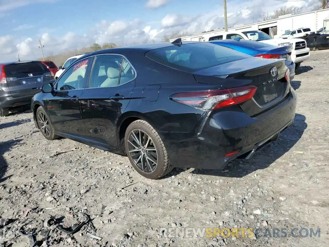 2 Photograph of a damaged car 4T1G11AK6MU414279 TOYOTA CAMRY 2021