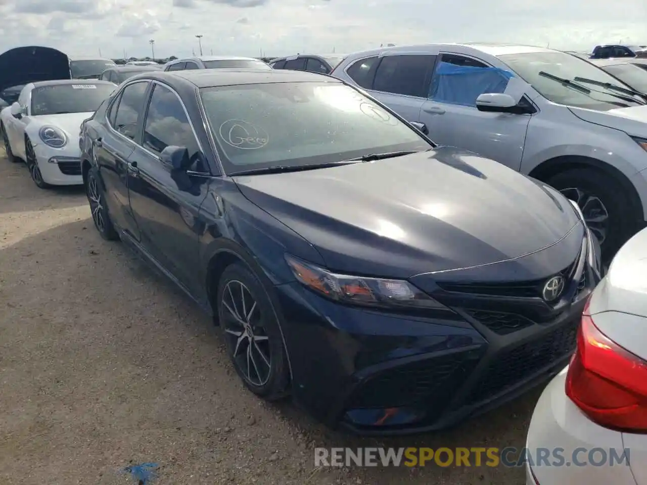 1 Photograph of a damaged car 4T1G11AK6MU415769 TOYOTA CAMRY 2021