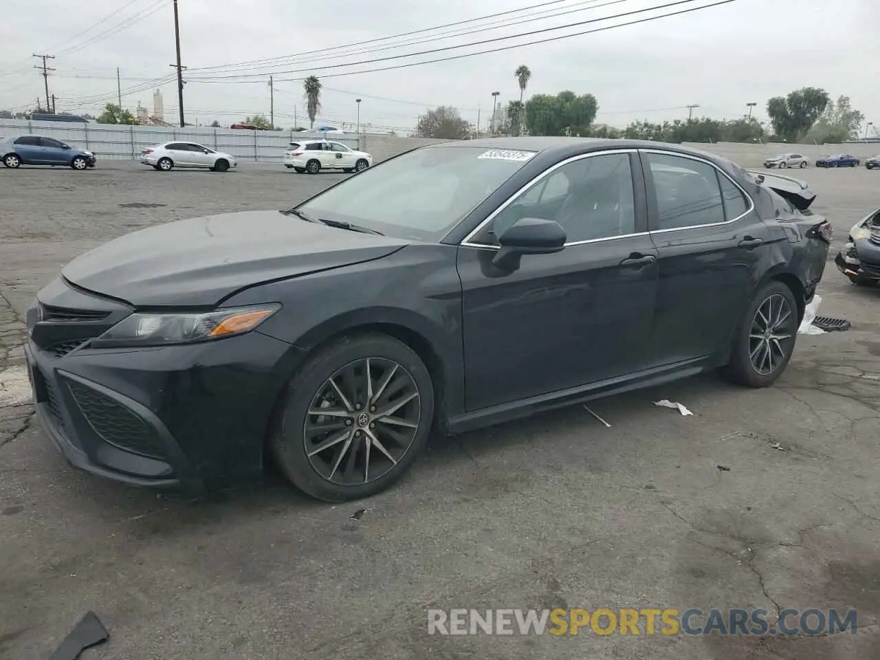 1 Photograph of a damaged car 4T1G11AK6MU420499 TOYOTA CAMRY 2021