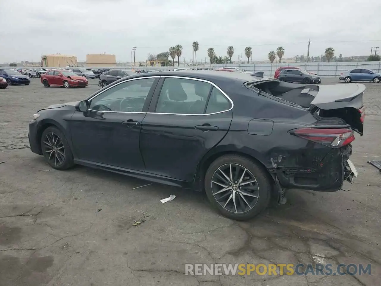 2 Photograph of a damaged car 4T1G11AK6MU420499 TOYOTA CAMRY 2021