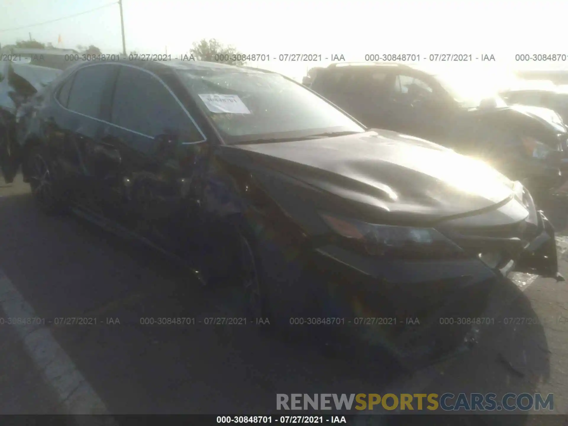 1 Photograph of a damaged car 4T1G11AK6MU420518 TOYOTA CAMRY 2021