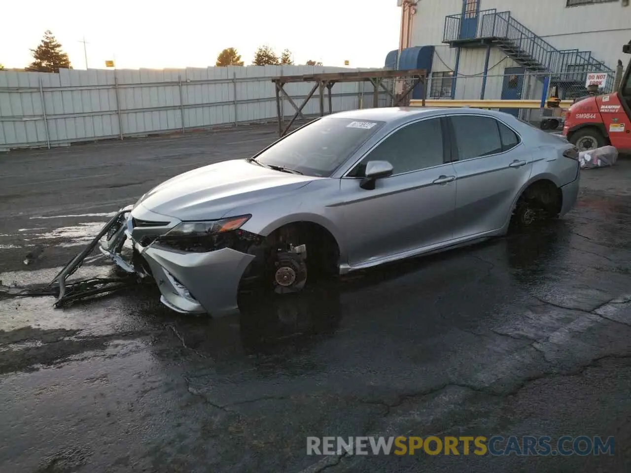 1 Photograph of a damaged car 4T1G11AK6MU424097 TOYOTA CAMRY 2021