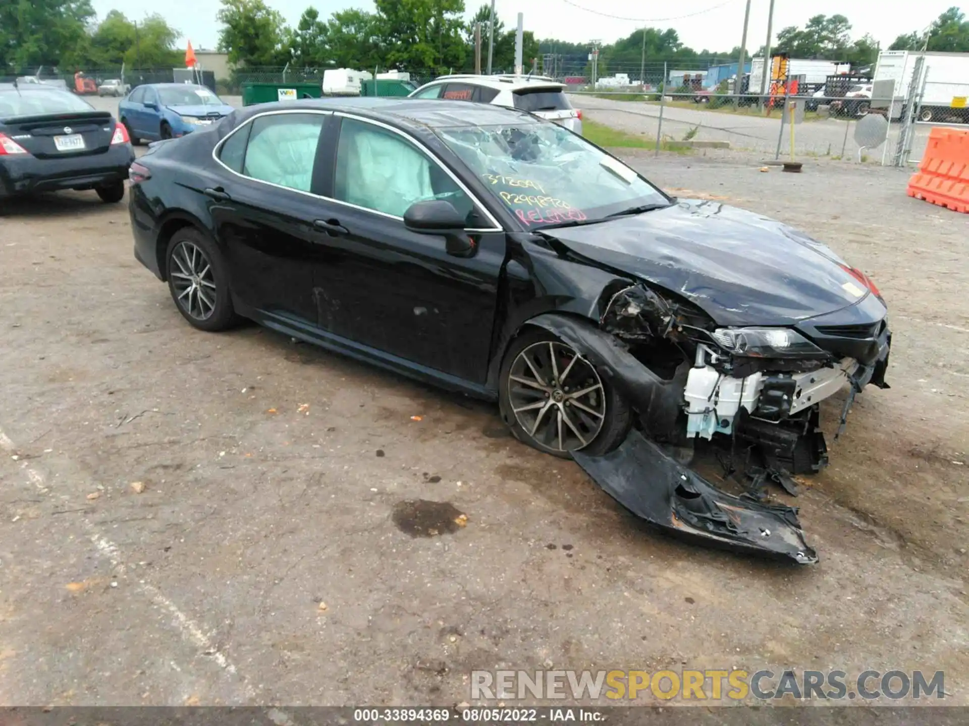 1 Photograph of a damaged car 4T1G11AK6MU425458 TOYOTA CAMRY 2021