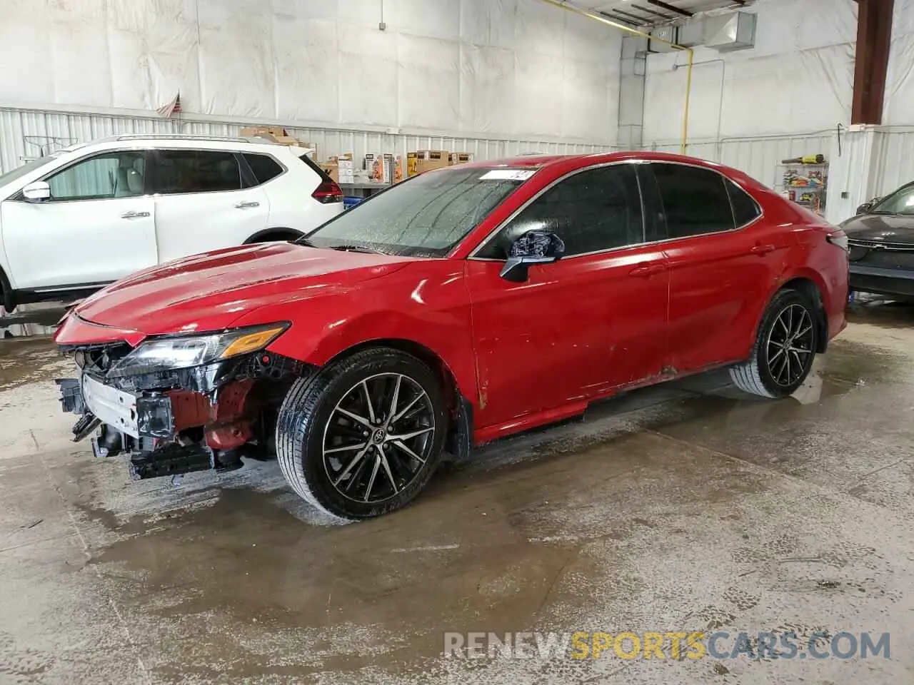 1 Photograph of a damaged car 4T1G11AK6MU430627 TOYOTA CAMRY 2021