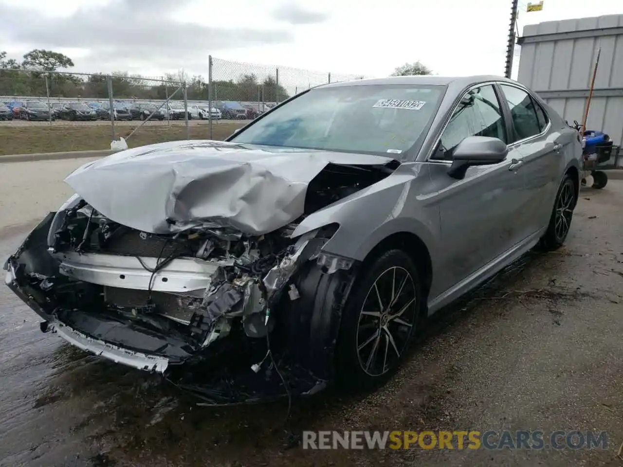 2 Photograph of a damaged car 4T1G11AK6MU430689 TOYOTA CAMRY 2021