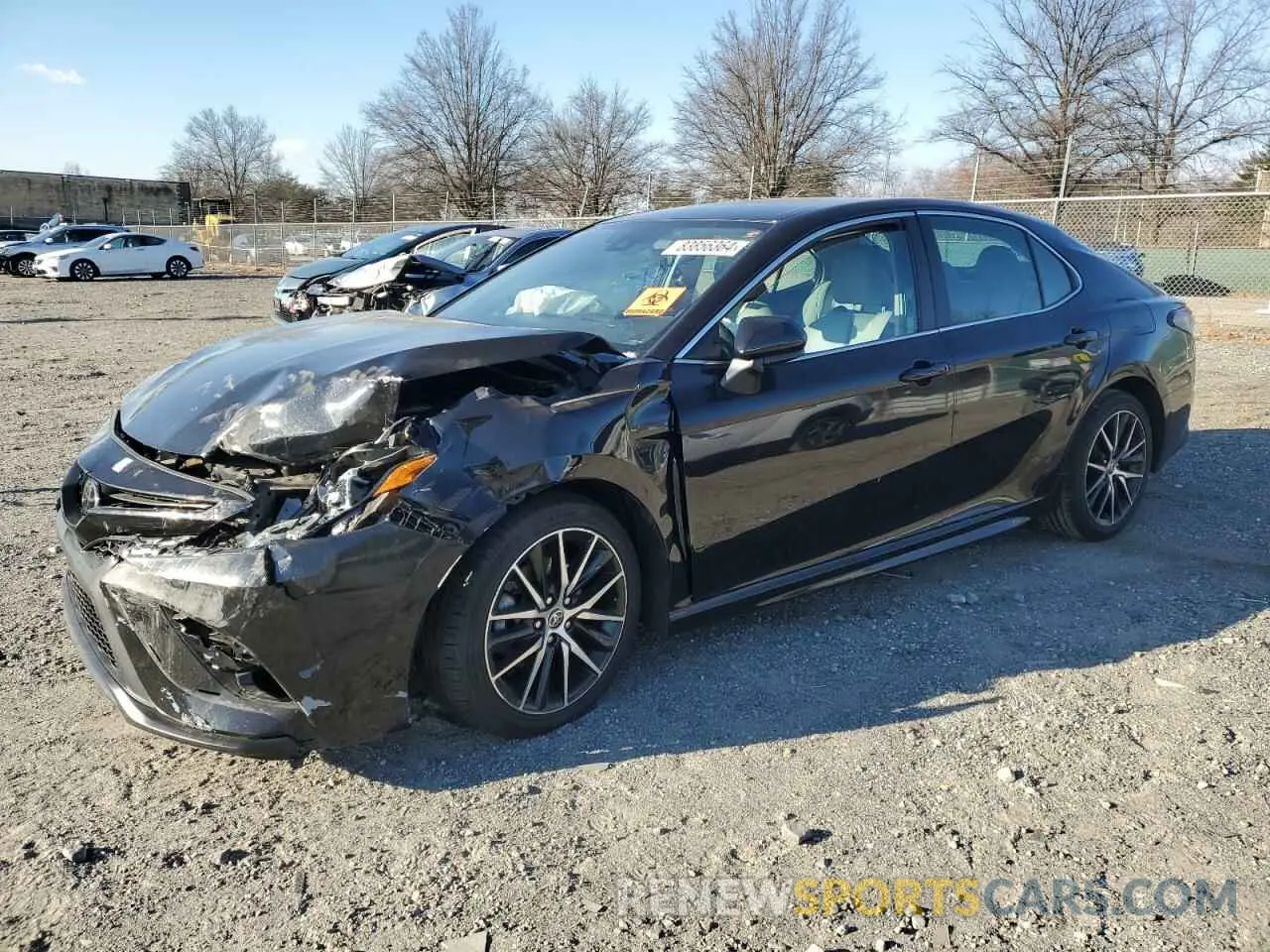 1 Photograph of a damaged car 4T1G11AK6MU434256 TOYOTA CAMRY 2021