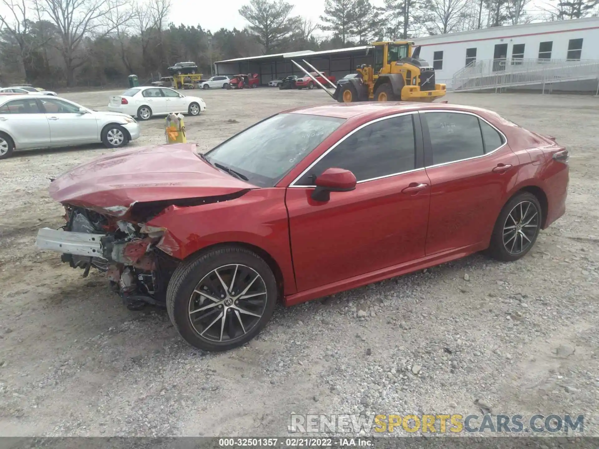 2 Photograph of a damaged car 4T1G11AK6MU440221 TOYOTA CAMRY 2021