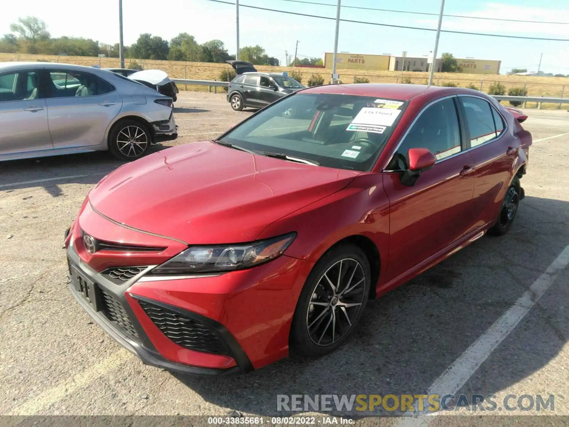 2 Photograph of a damaged car 4T1G11AK6MU442065 TOYOTA CAMRY 2021